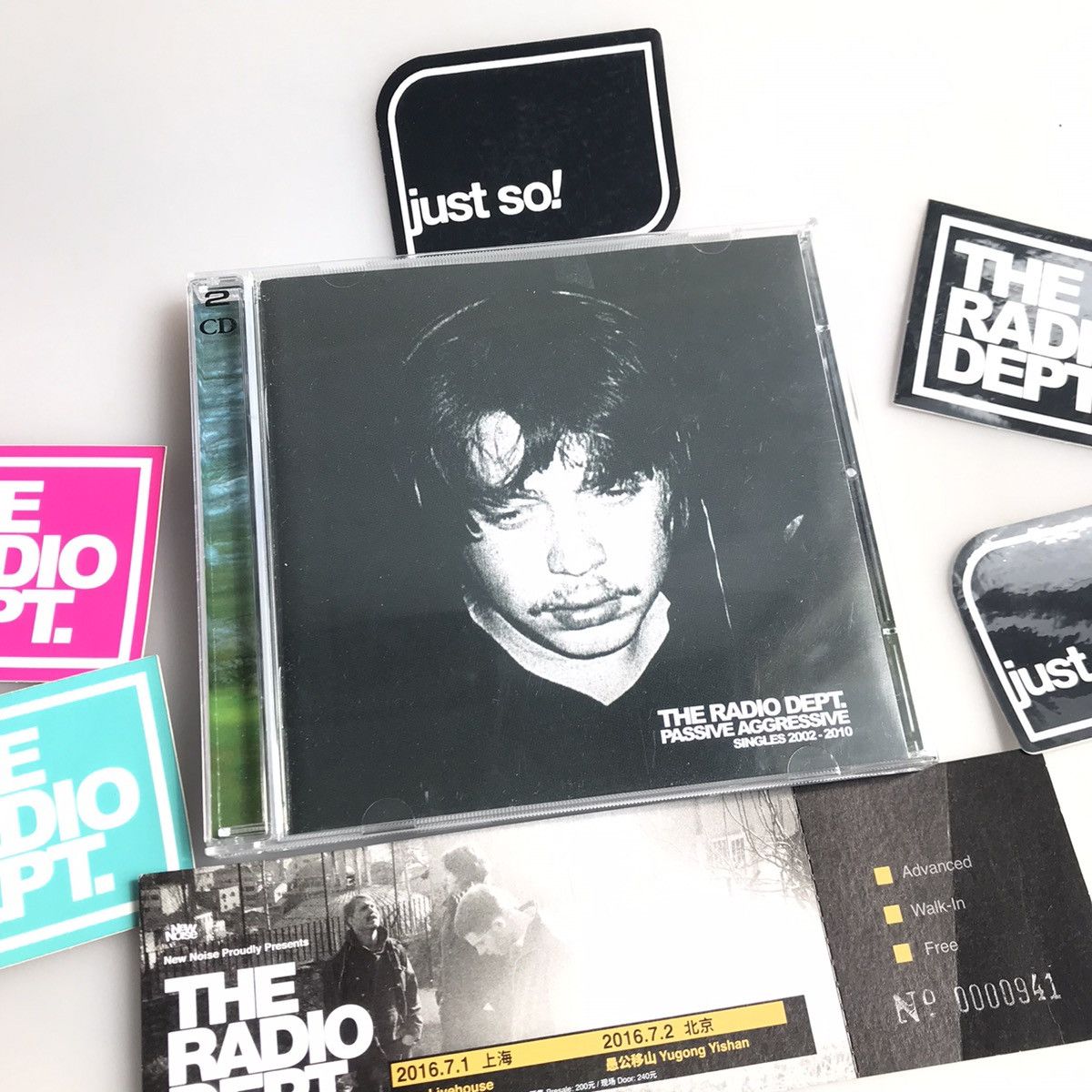 Hysteric Glamour The Radio Dept. - Passive Aggressive Singles 2002-2010 2disc Size ONE SIZE - 1 Thumbnail