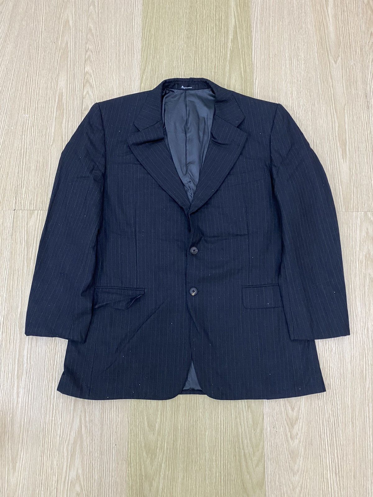 Aquascutum × Vintage Aquascutum japan blazer jacket Size US L / EU 52-54 / 3 - 1 Thumbnail