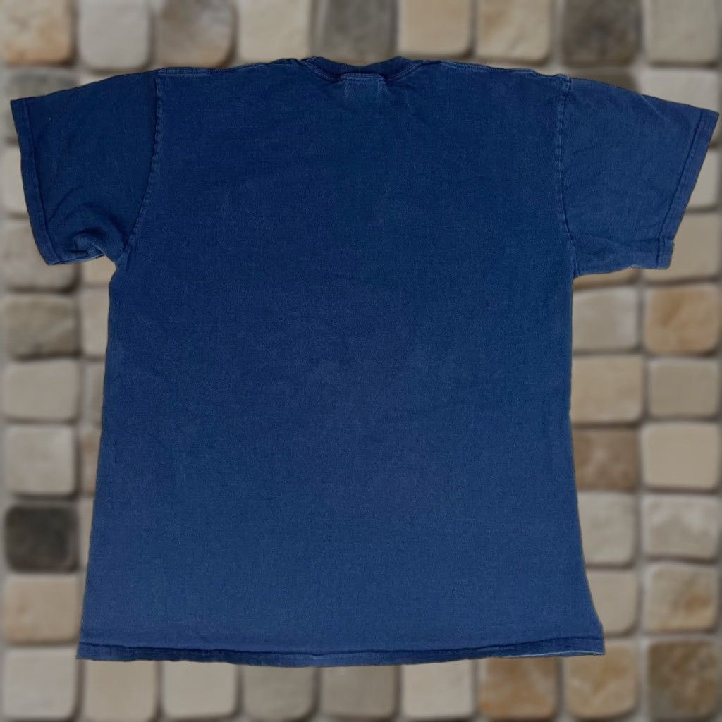 Nike VINTAGE Nike Logo T-Shirt Mens 2XL Navy Short Sleeve Crew Neck Cotton 2006 90s Sports Classic Logo Men's Vintage 2000s Clothing Shirt Size US XXL / EU 58 / 5 - 1 Thumbnail