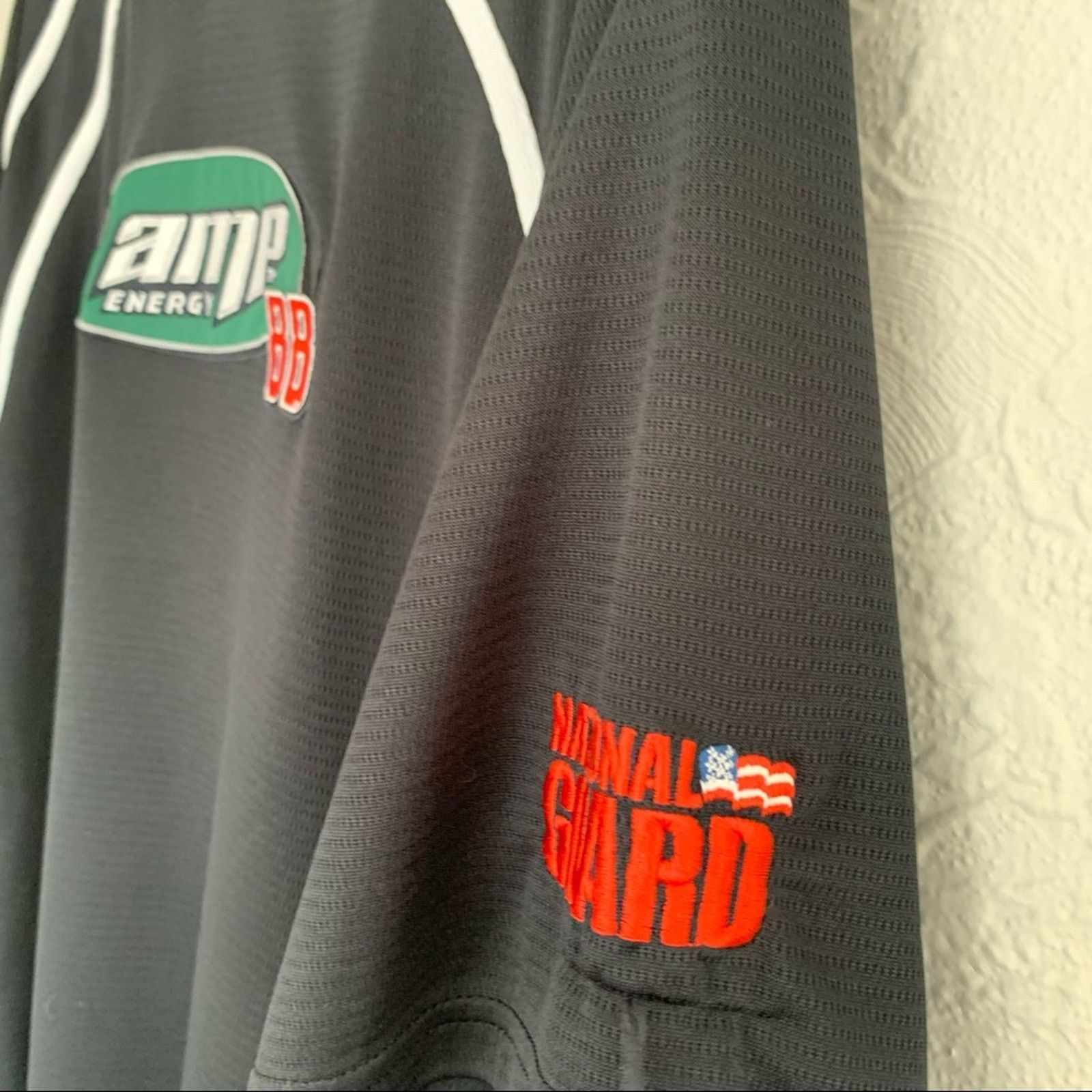 NASCAR NASCAR MENS DALE EARNHARDT JR ALL EMBROIDERED SHIRT XXL Size US XXL / EU 58 / 5 - 3 Thumbnail