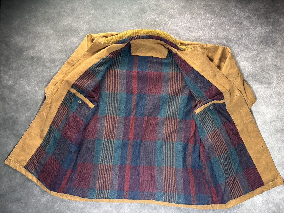 Vintage Vintage Canvas Hunting Jacket Lined Chore Coat Winter Workw Size US XL / EU 56 / 4 - 7 Thumbnail