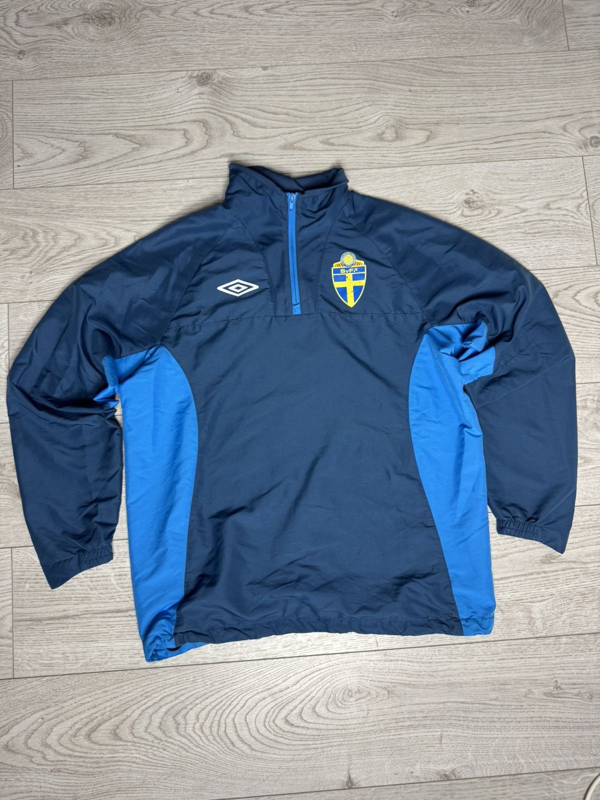 Umbro Umbro x Sweden Football Windbreaker Jacket Size US M / EU 48-50 / 2 - 3 Thumbnail