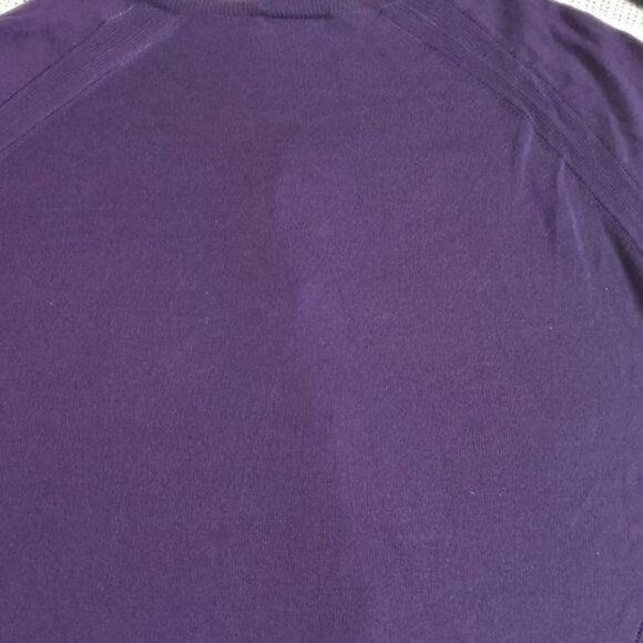 Designer Amber Sun Sz L Purple Button-down LS Cardigan with Pockets Size L / US 10 / IT 46 - 9 Thumbnail