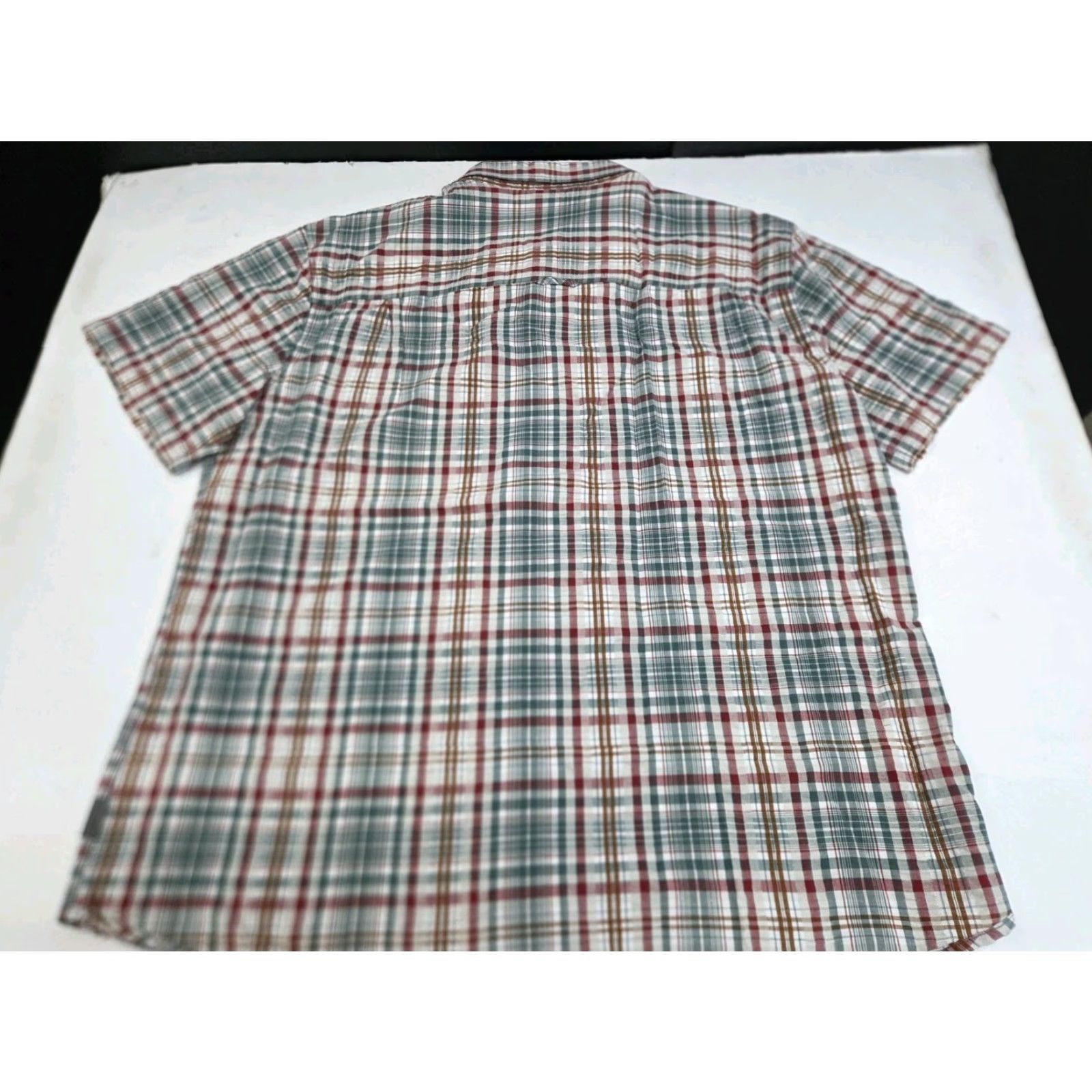 Royal Robbins VINTAGE Royal Robbins Mens Short Sleeve Button Up Plaid Shirt XXL Size US XXL / EU 58 / 5 - 5 Thumbnail