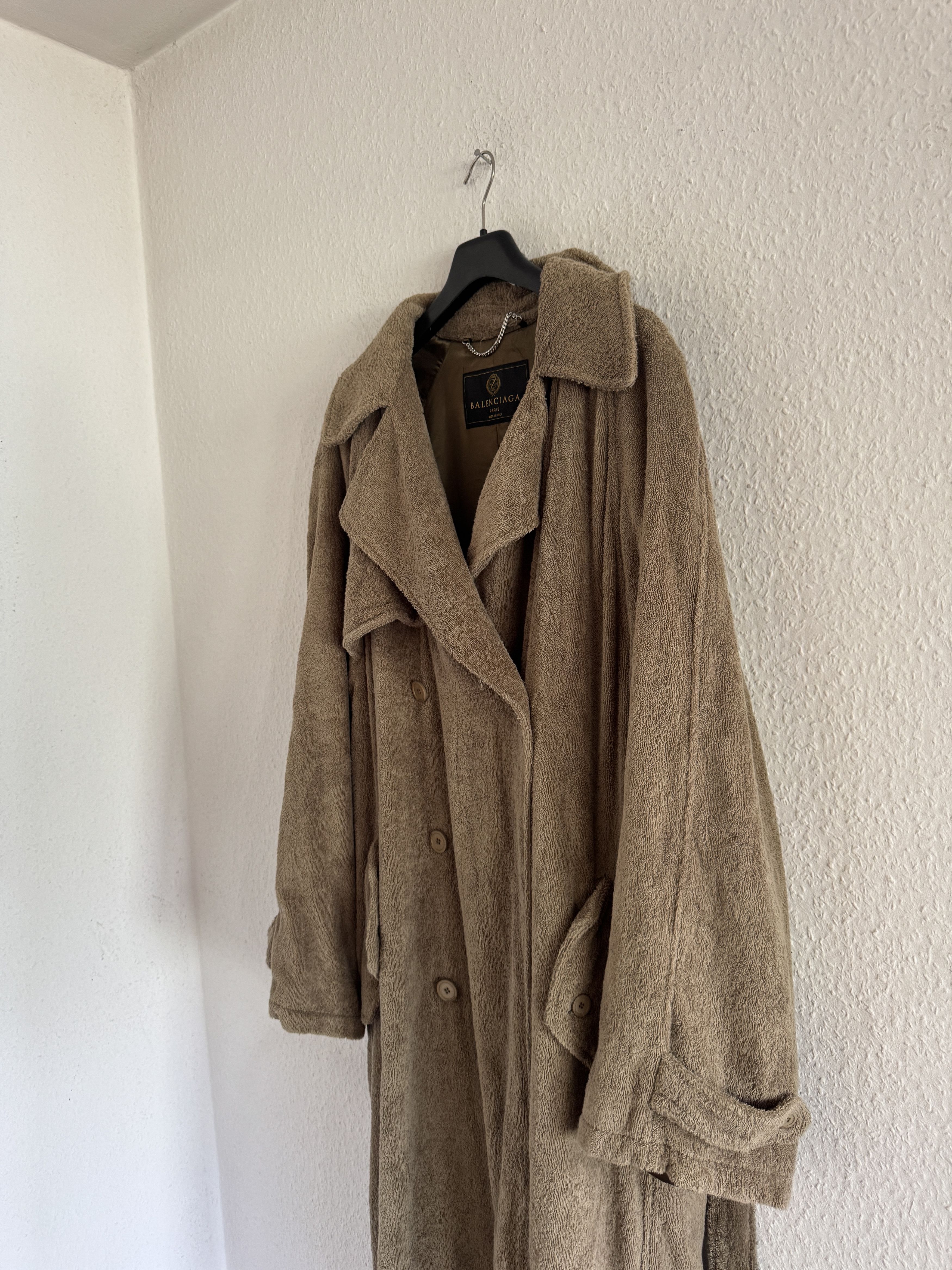 Balenciaga Towel Trench Coat Size US S / EU 44-46 / 1 - 6 Thumbnail