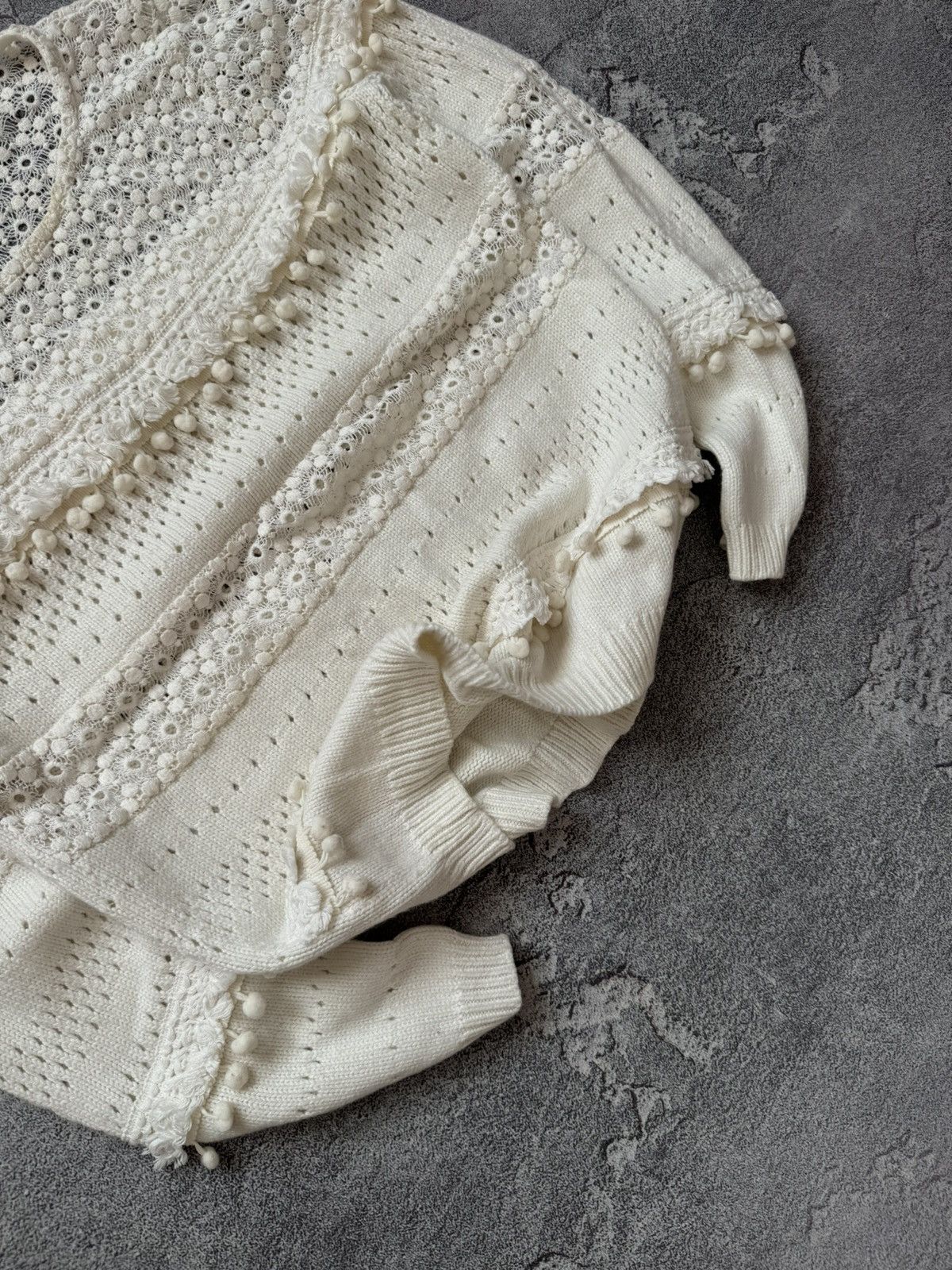Designer × Sezane Sezane S Wmns sweater knitwear jumper pullover long sleeve Size S / US 4 / IT 40 - 3 Thumbnail