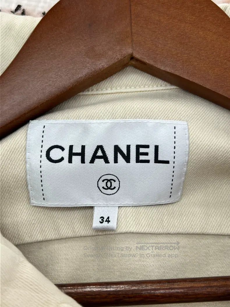 Chanel Chanel Show-style denim jacket Size XXS / US 00 / IT 34 - 5 Thumbnail