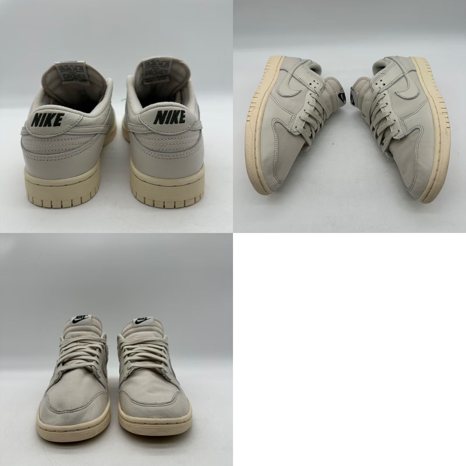 Nike Nike Dunk Low Light Orewood Brown Mens Size 8 Leather Canvas Sneakers Size US 7 / EU 40 - 8 Thumbnail