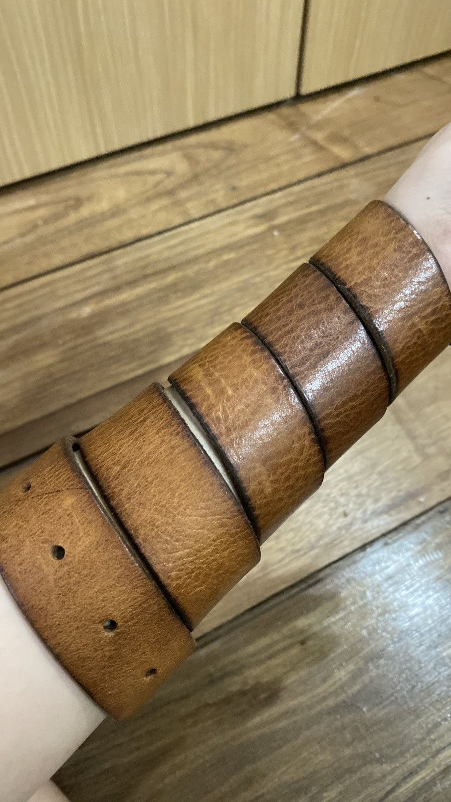 Vintage Y2K vintage belt leather guess Size ONE SIZE - 3 Thumbnail