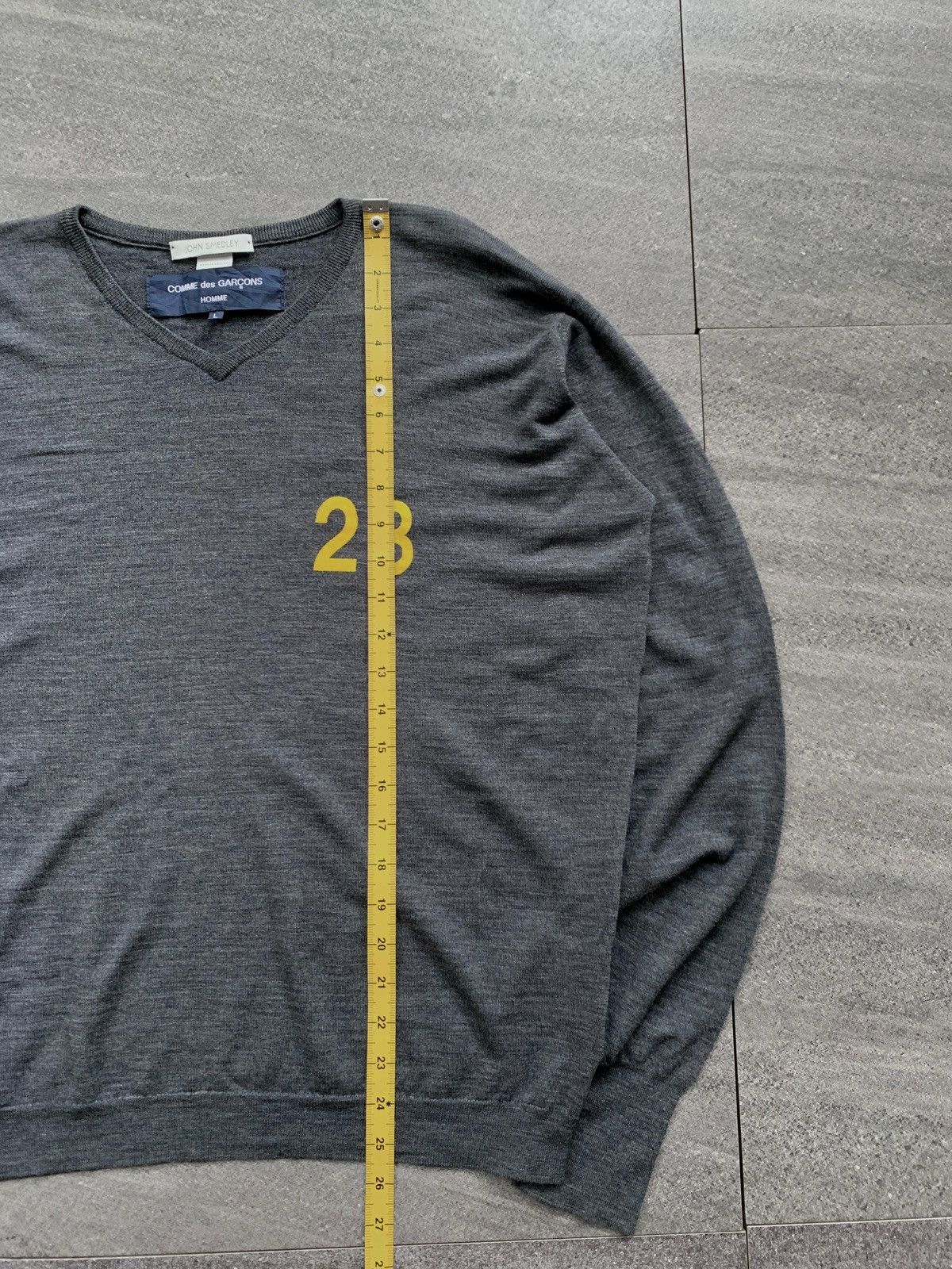 Comme des Garcons Homme FREE TAX! 2000s Wool 23 Sweater Size US L / EU 52-54 / 3 - 10 Thumbnail