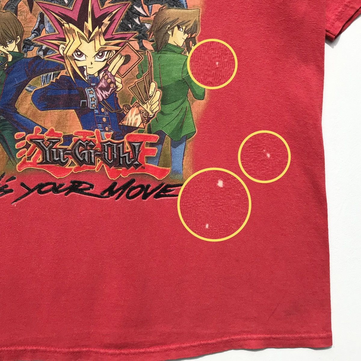 Anime Y2K Vintage Yu-Gi-Oh! Manga Series Shirt SunFaded Size US M / EU 48-50 / 2 - 12 Thumbnail