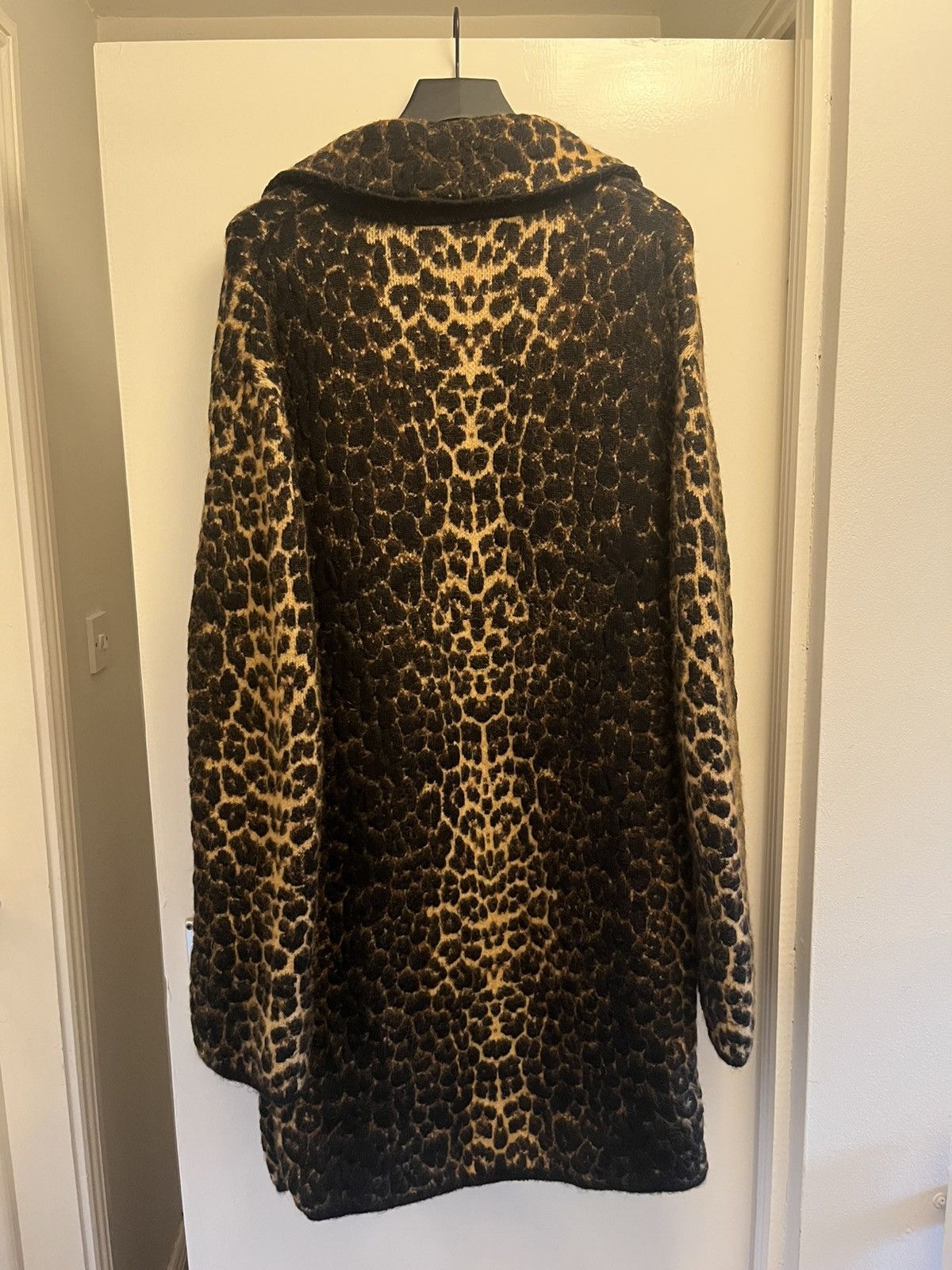 Saint Laurent Paris Saint Laurent Oversized Mohair Leopard coat Size US M / EU 48-50 / 2 - 2 Thumbnail