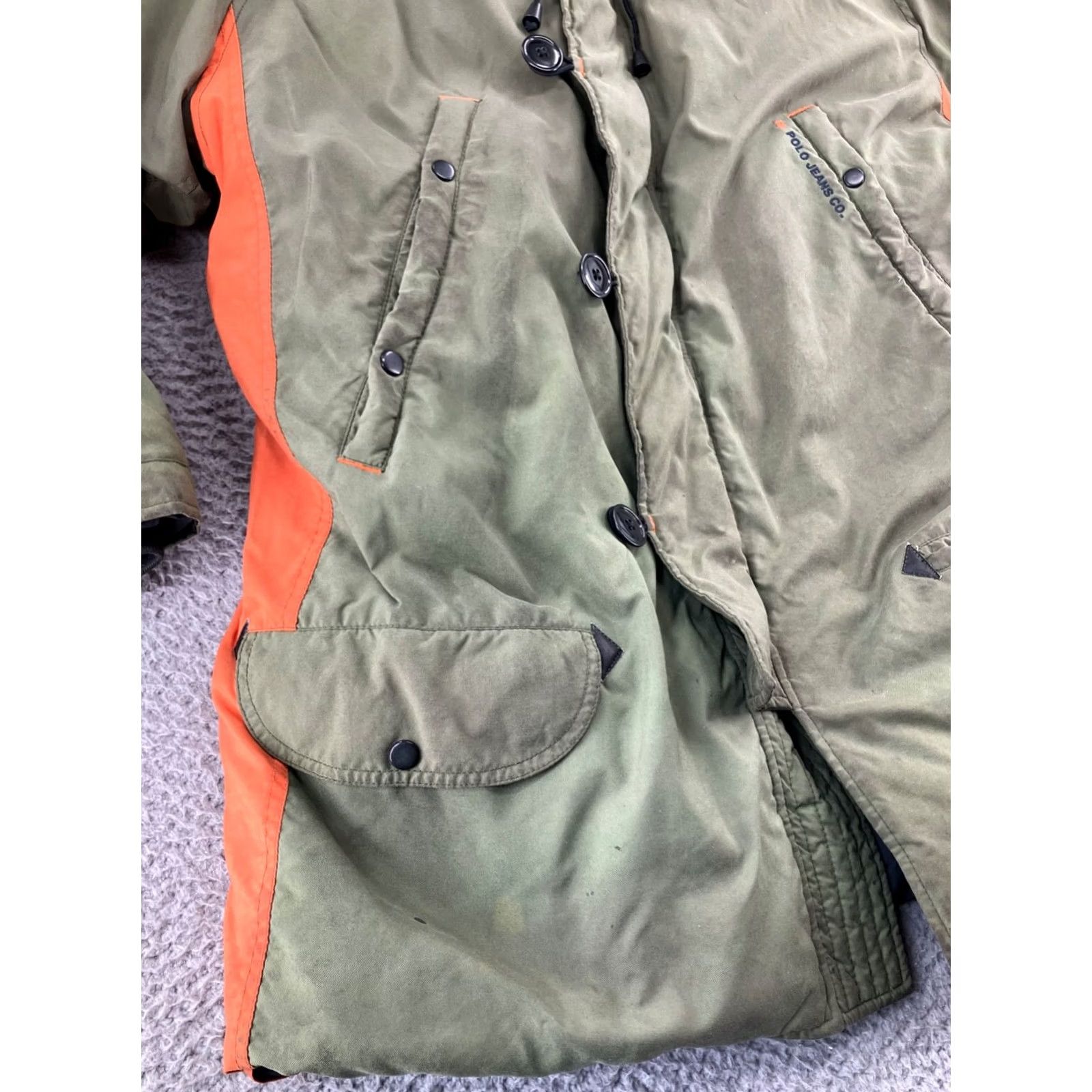 Polo Ralph Lauren VINTAGE Polo Ralph Lauren Jacket Mens XL Green RL-67 Goose Down Parka Ski Jacket Size US XL / EU 56 / 4 - 3 Thumbnail