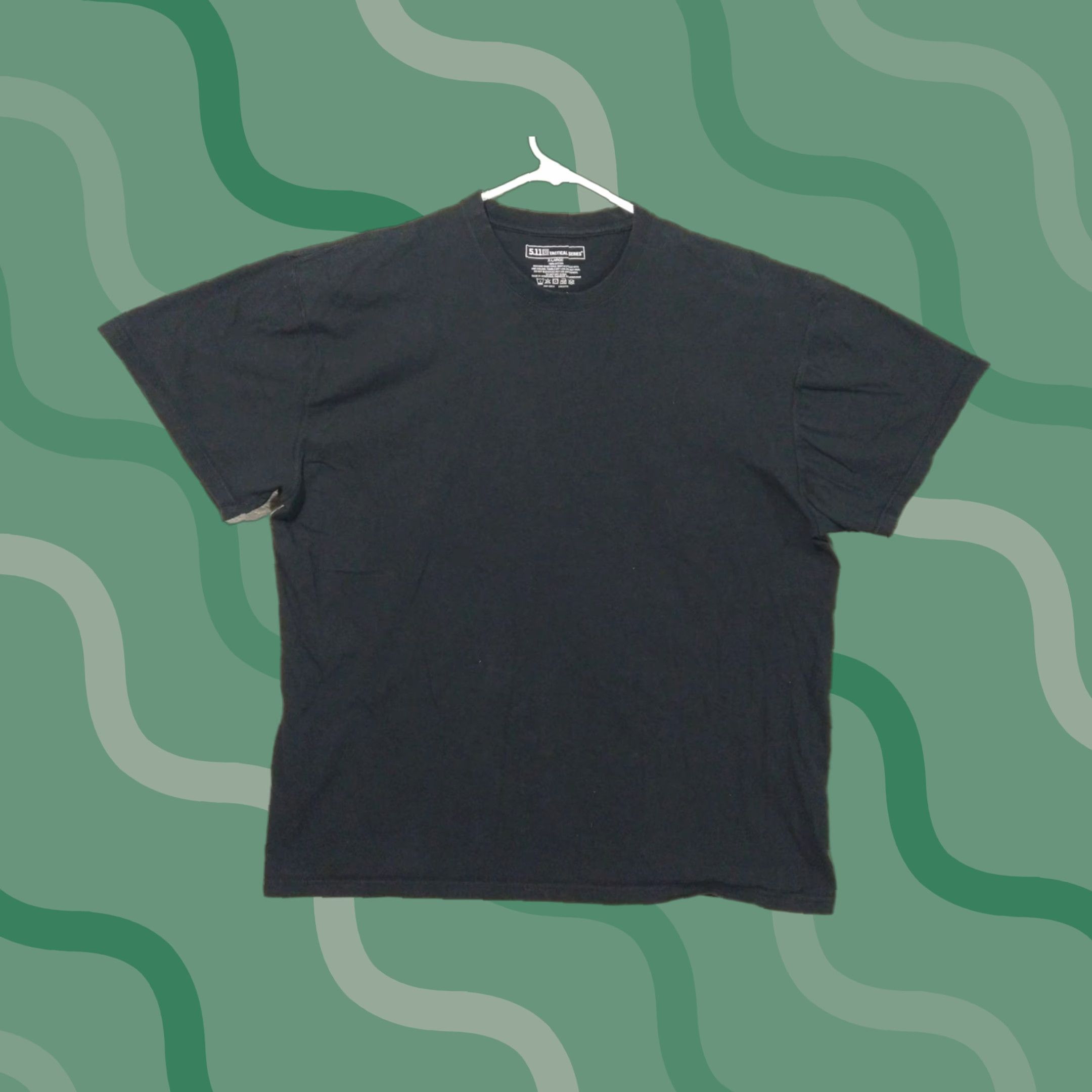 Vintage 5.11 Tactical Shirt Mens XL Black Cotton Utili T Short Sleeve Crew Neck Size US XL / EU 56 / 4 - 1 Thumbnail