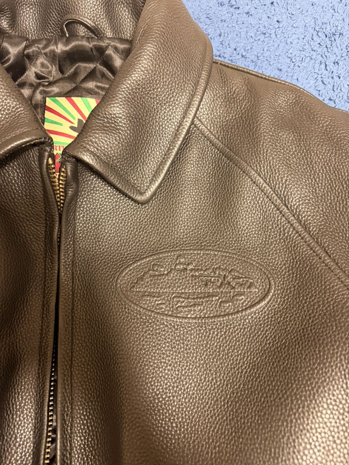 Corteiz Corteiz Leather Jacket Black Size US XS / EU 42 / 0 - 2 Thumbnail