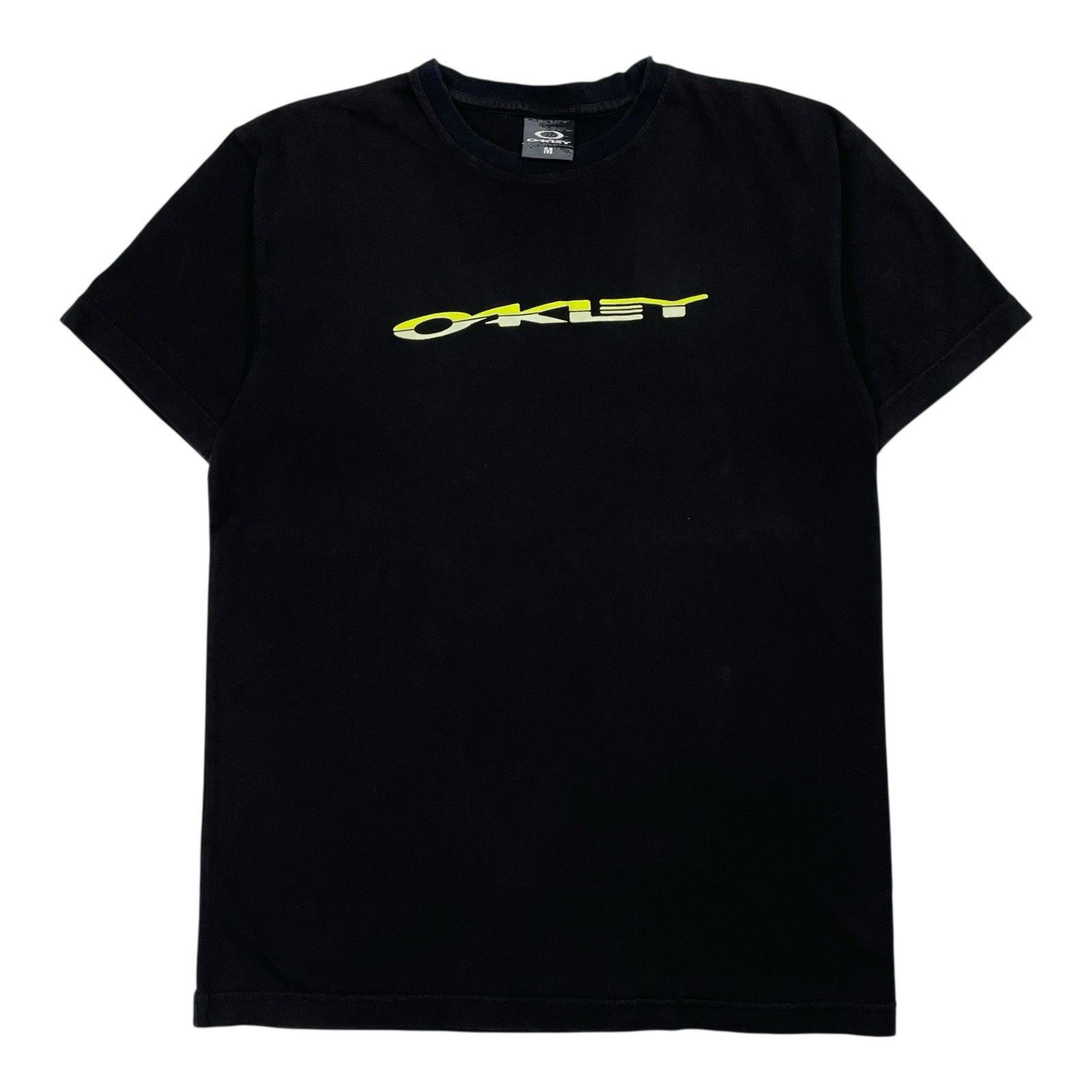 Oakley Vintage Oakley T-Shirt Icon Spell Out Logo Black M Size US M / EU 48-50 / 2 - 1 Thumbnail