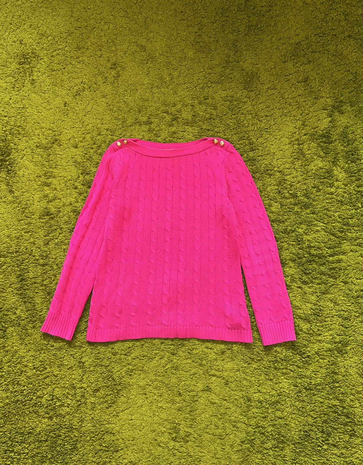 Lauren Ralph Lauren Lauren Ralph Lauren cable knit pullover sweater Size M / US 6-8 / IT 42-44 - 1 Thumbnail