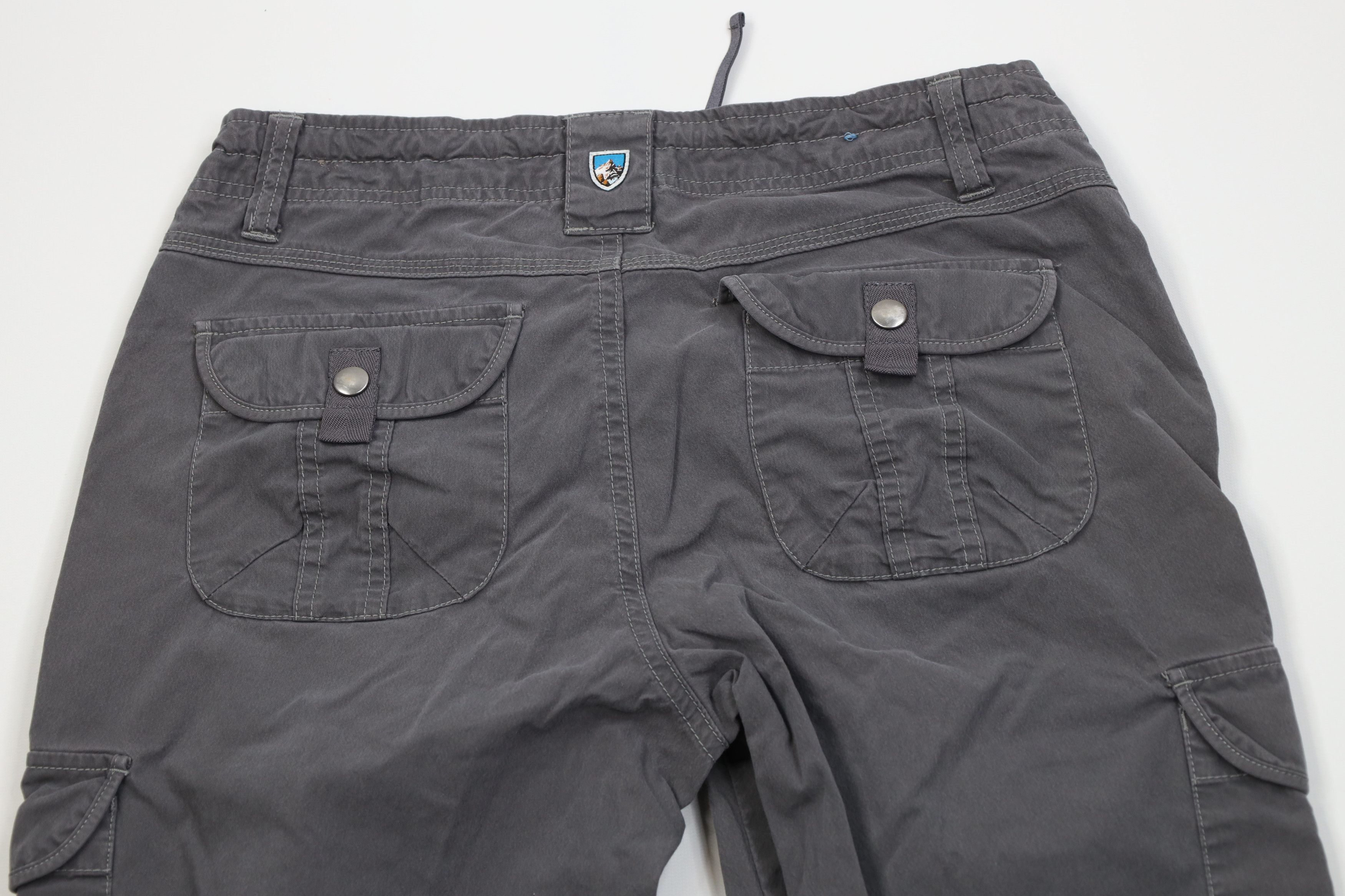 Kuhl Kuhl Mountain Short Splash Roll Up Hiking Cargo Pants Gray Size 28" / US 6 / IT 42 - 11 Thumbnail