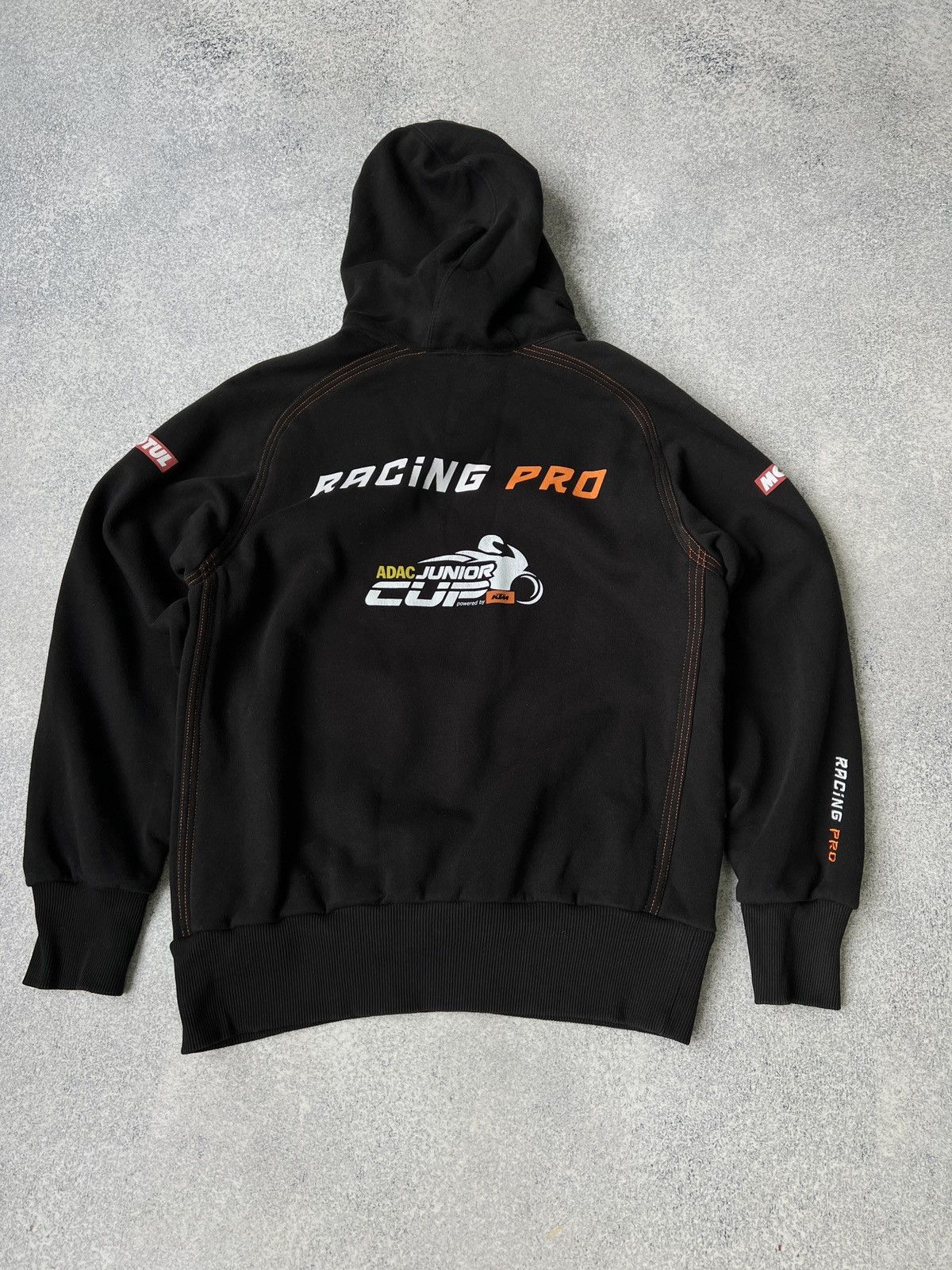 Vintage RARE Vintage KTM Moto Racing Big Logo Hoodie Size US M / EU 48-50 / 2 - 10 Thumbnail