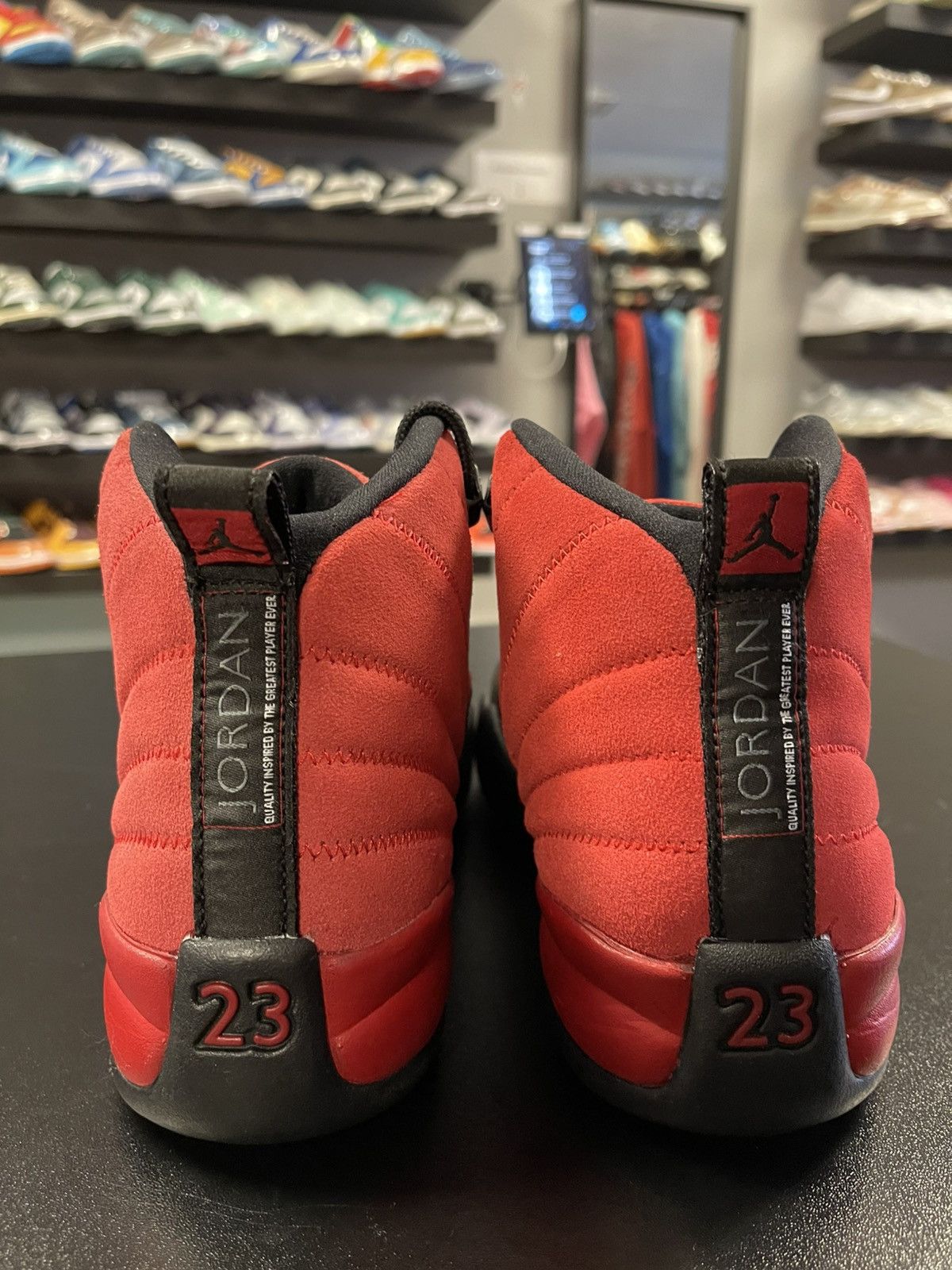 Jordan Brand Size 7y - Nike Air Jordan 12 Retro GS 'Reverse Flu Game Size US 7 / EU 40 - 4 Thumbnail