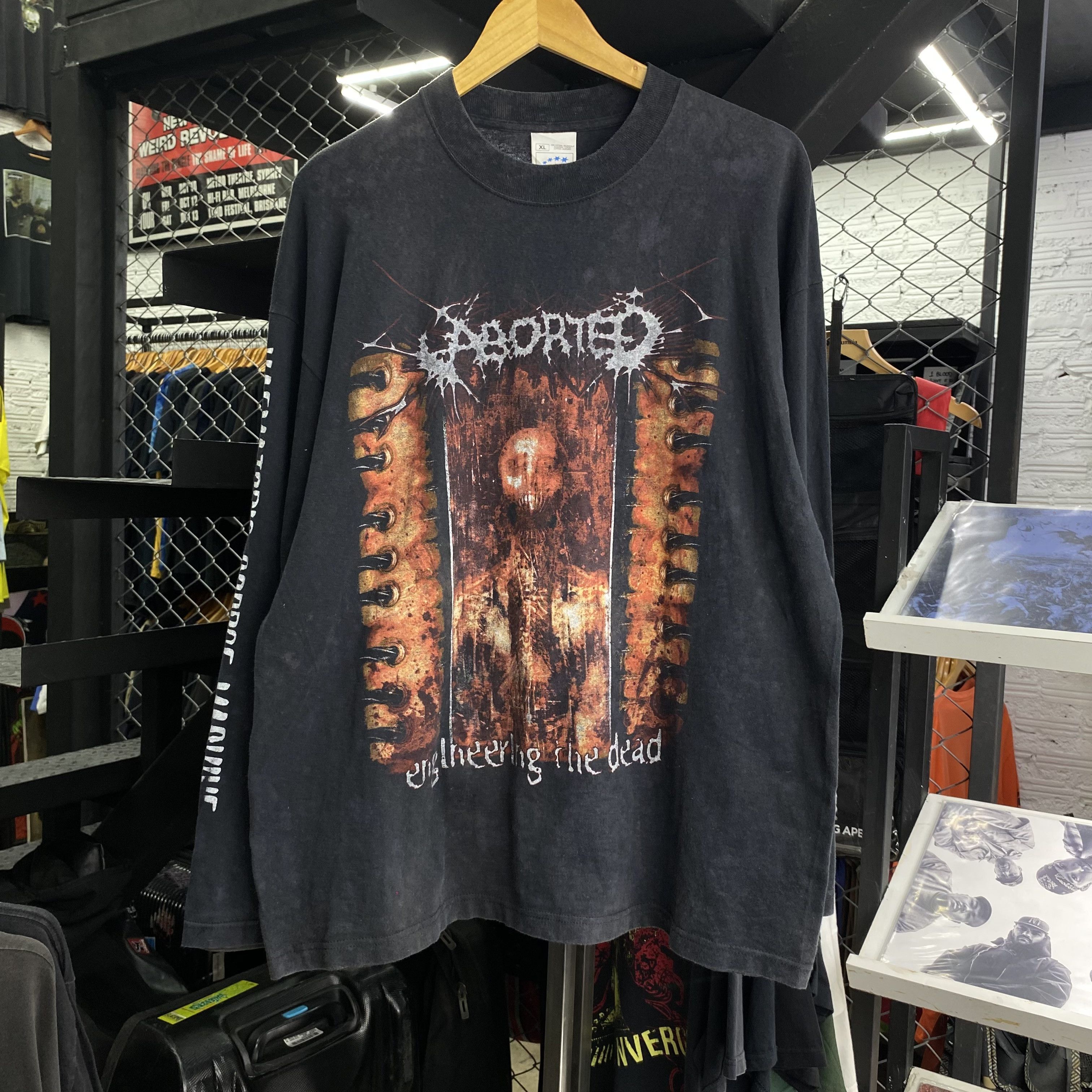 ABORTED Engineering The Dead Vintage 2001 Shirt
