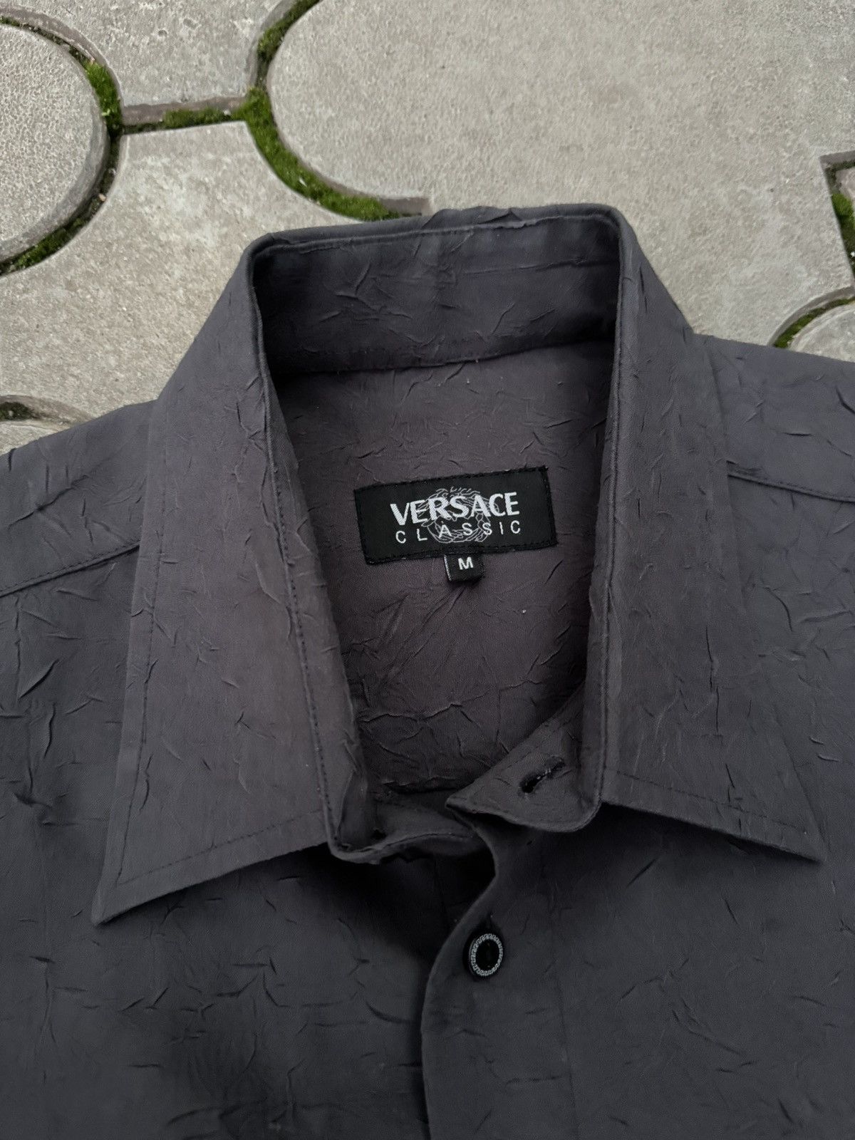 Versace × Vintage Vintage Versace Classic Structure Silk Shirt 90s Size US M / EU 48-50 / 2 - 4 Thumbnail