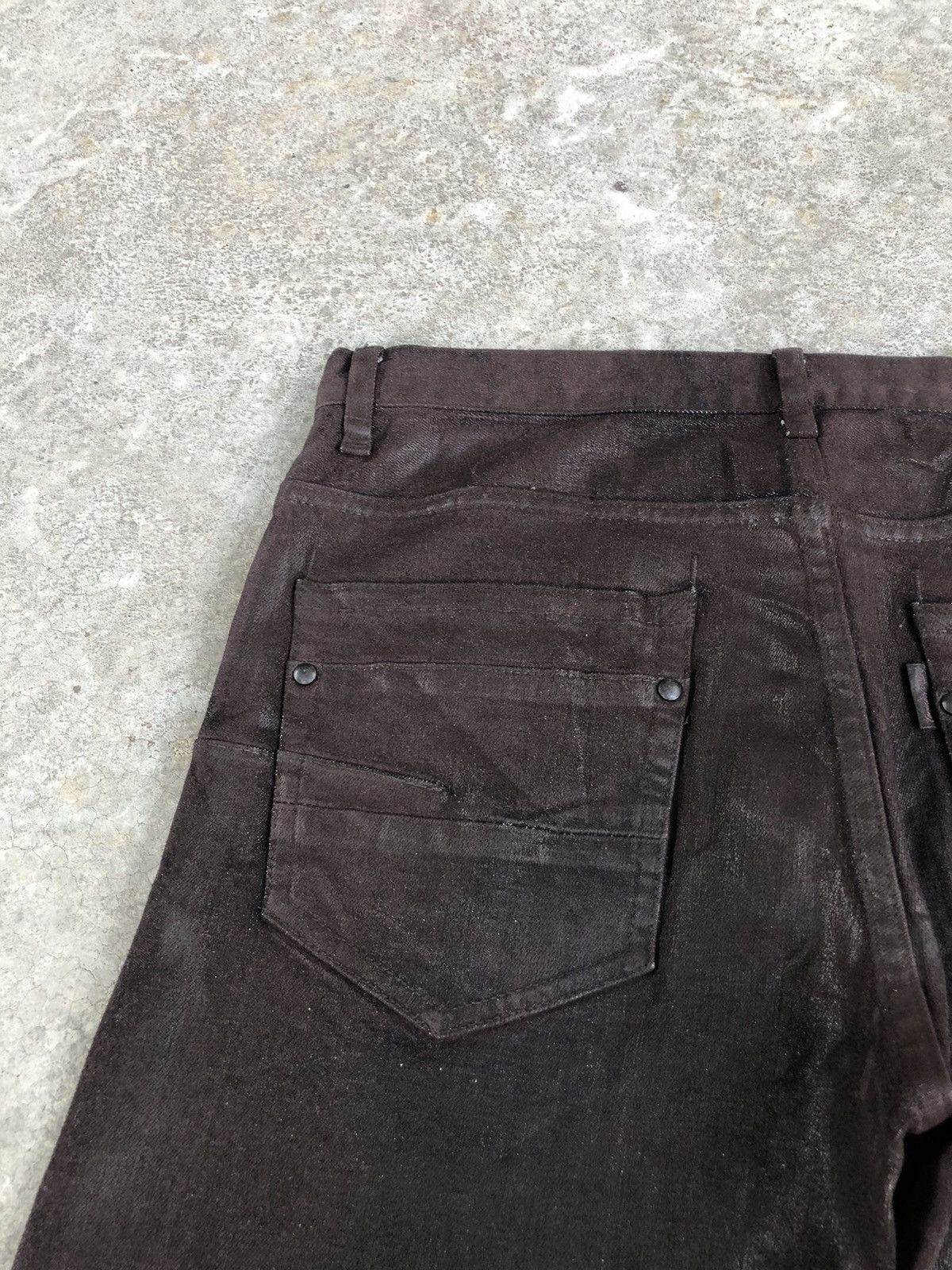 Tornado Mart Tornado Mart Waxed Skinny Jeans Size US 32 / EU 48 - 17 Thumbnail