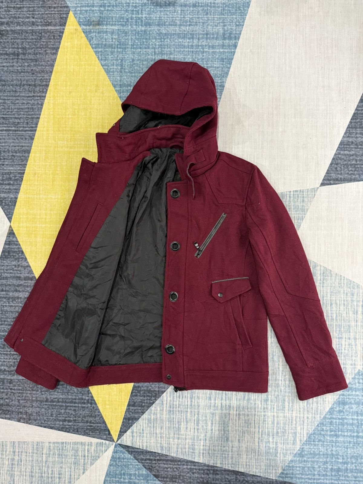 If Six Was Nine SEMANTIC DESIGN WOOL PARKA JACKET Size US L / EU 52-54 / 3 - 2 Thumbnail
