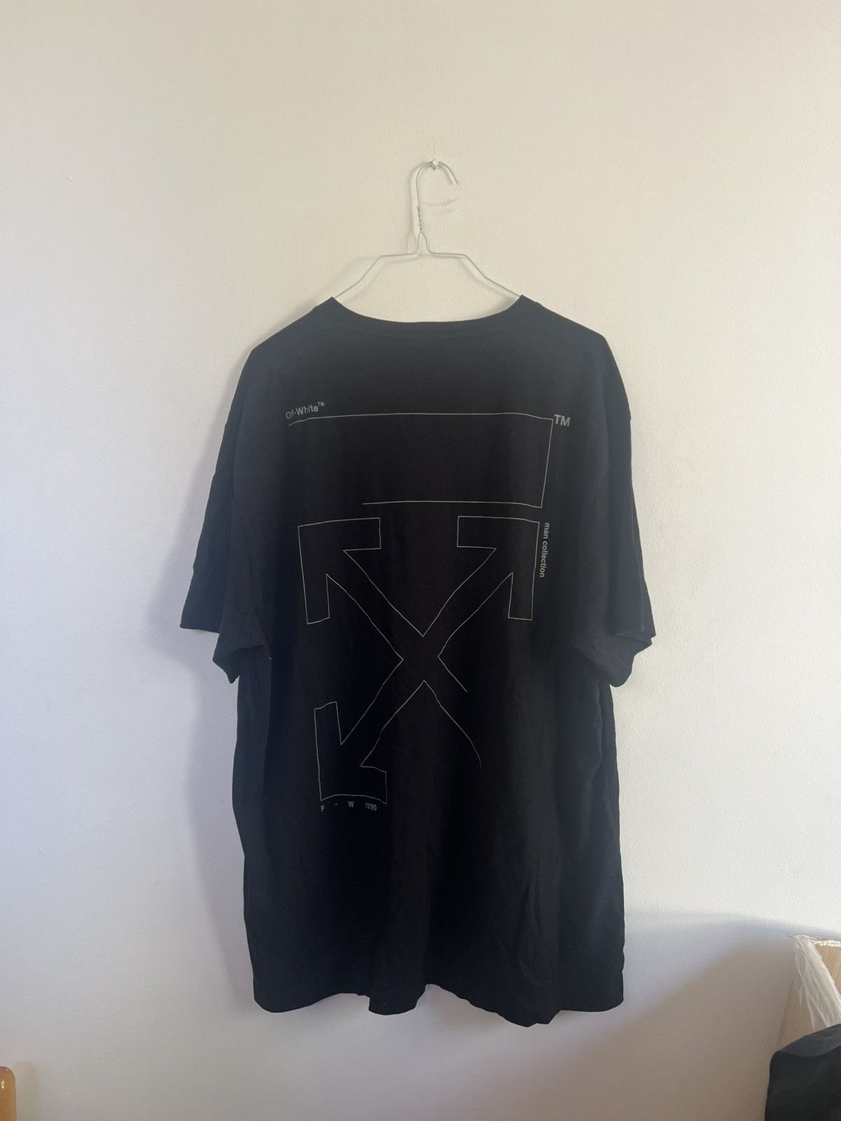 Off white Unfinished Logo TEE
