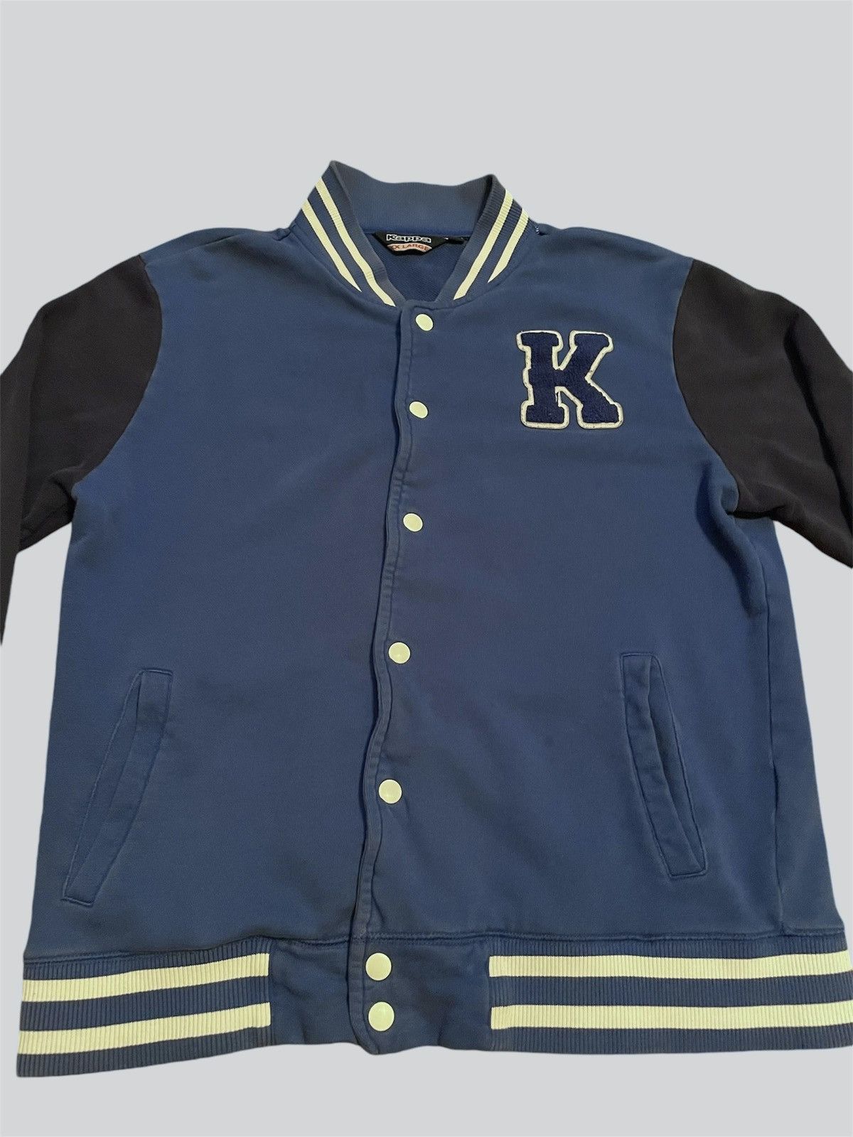 Kappa KAPPA vintage y2k blue white varsity jacket Size Large Size US L / EU 52-54 / 3 - 2 Thumbnail