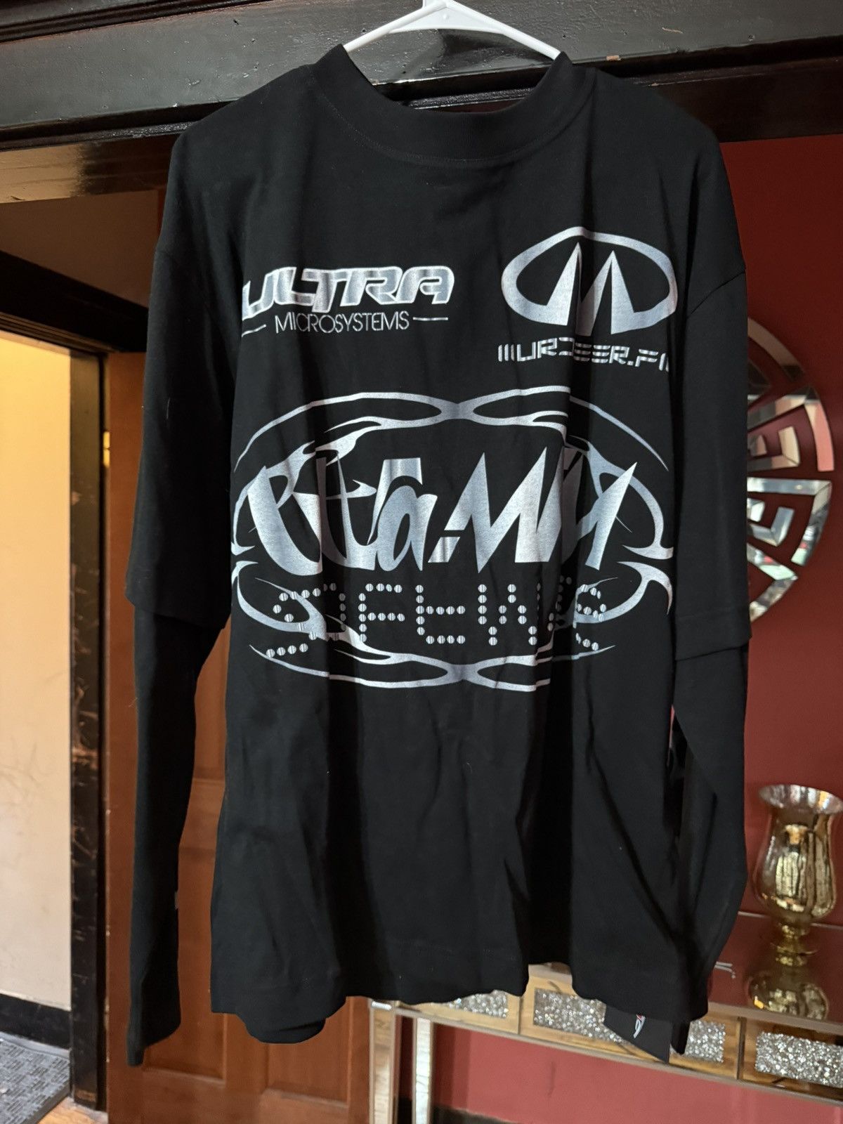★人気★【PGR X MFM333.】★3 LAYERED LONG SLEEVE - IVOR.Y★ Grailz Project G/R [PGR X MFM333.] 3 LAYERED LONG SLEEVE