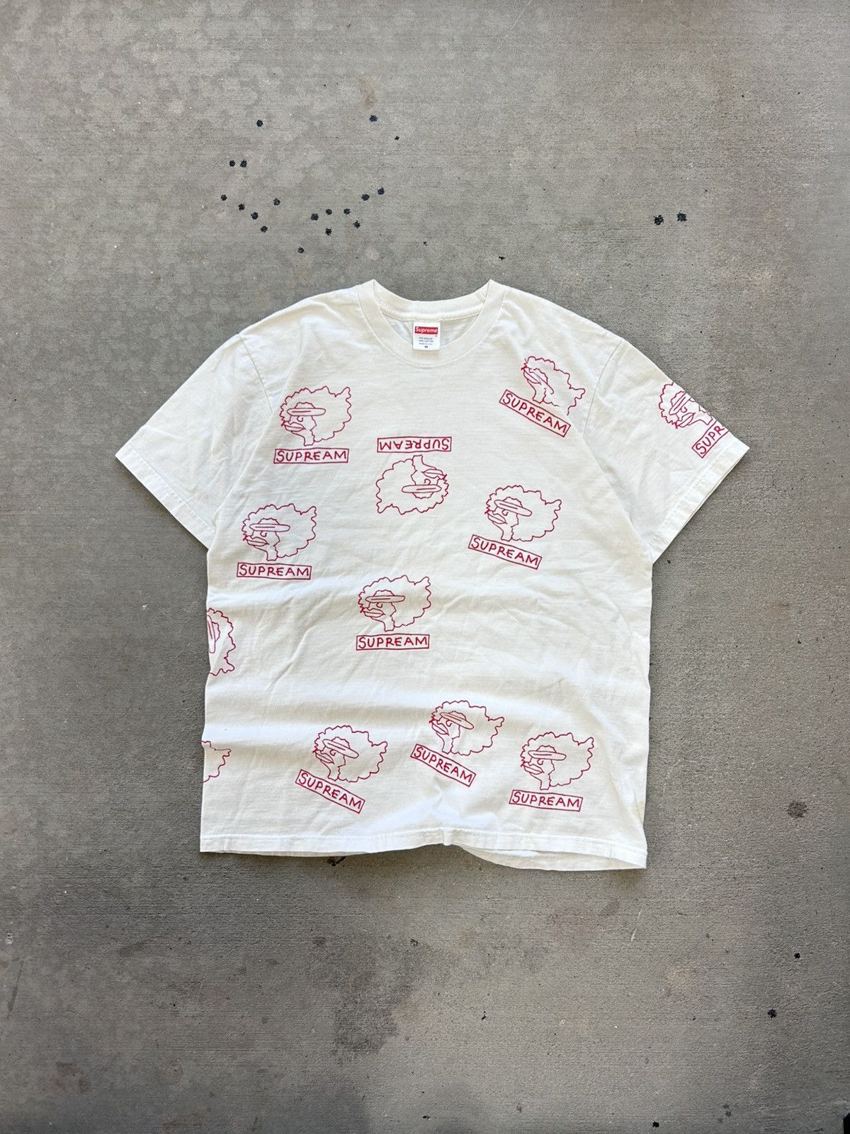 Supreme Supreme x Dean blunt tee white brand new | Grailed