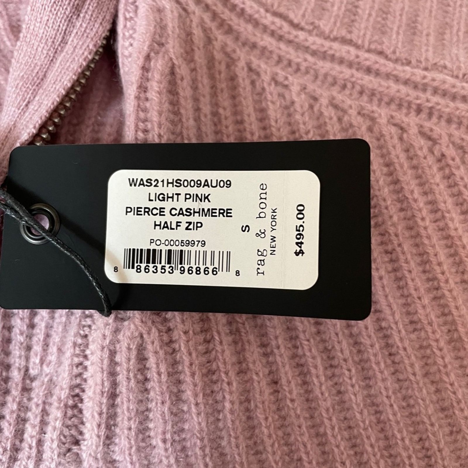 Rag & Bone Pierce Cashmere Half Zip Sweater from Rag and Bone Size S / US 4 / IT 40 - 13 Thumbnail