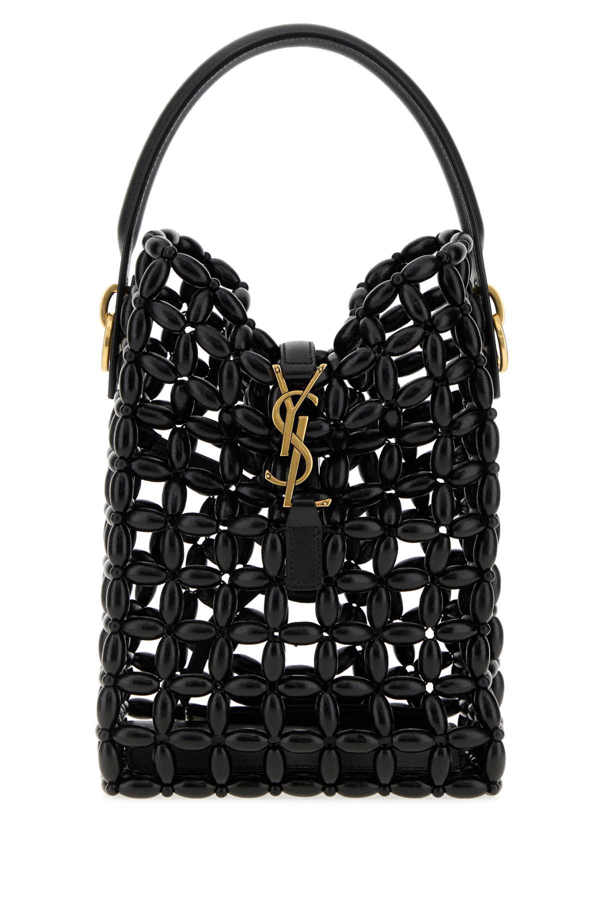 Saint Laurent Paris Black Beads Le 37 Bucket Bag Size ONE SIZE - 1 Thumbnail