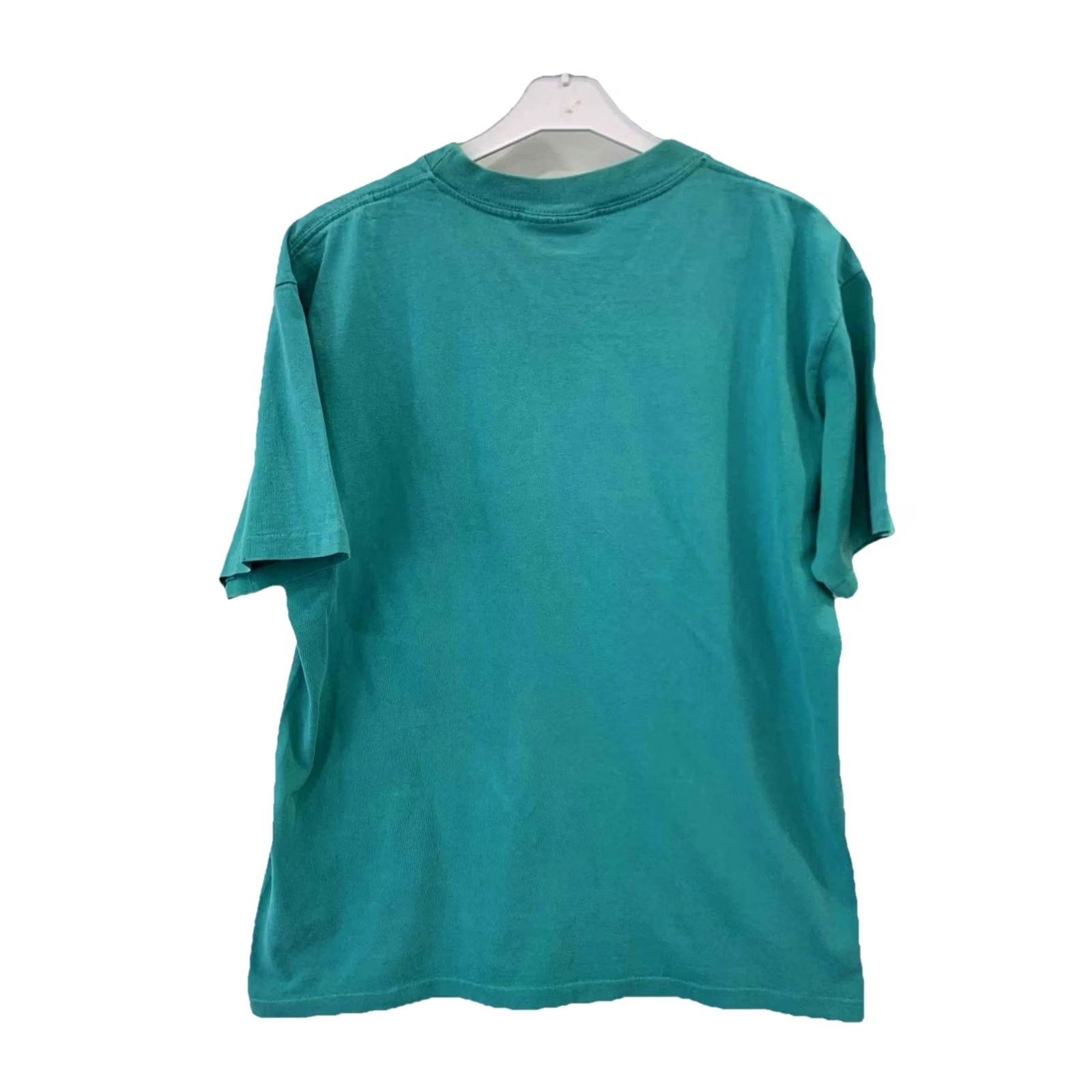 Vintage VINTAGE Bonavelle Canada Petal Pets “Strawberries” Graphic T-Shirt Mens M Teal Green Blue Size US M / EU 48-50 / 2 - 2 Thumbnail