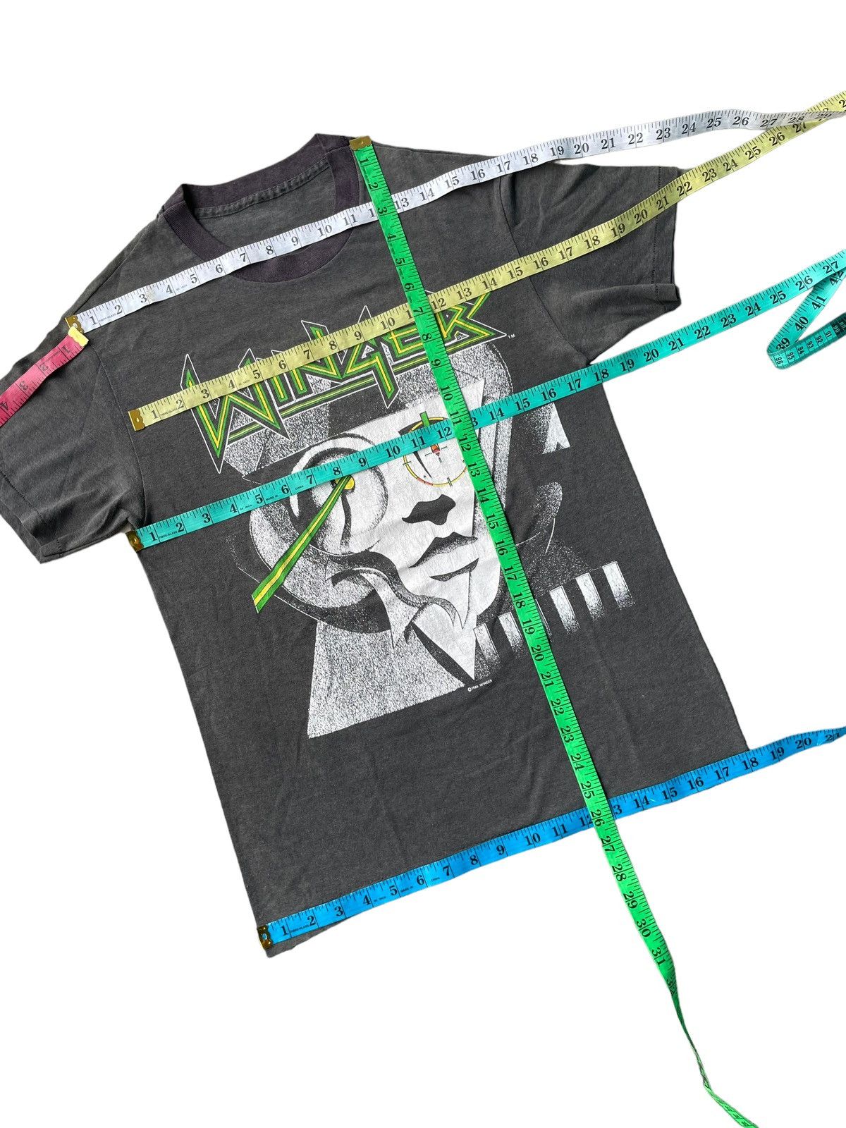 Band Tees × Vintage VTG 1988 Winger Too Tuff Too Tame Tour 1989 Size US S / EU 44-46 / 1 - 12 Thumbnail