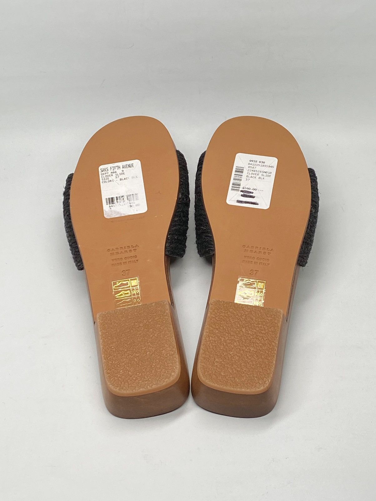 Gabriela Hearst Gabriela Hearst Clover Jute & Wood Slide size 37 Size US 7 / IT 37 - 12 Thumbnail