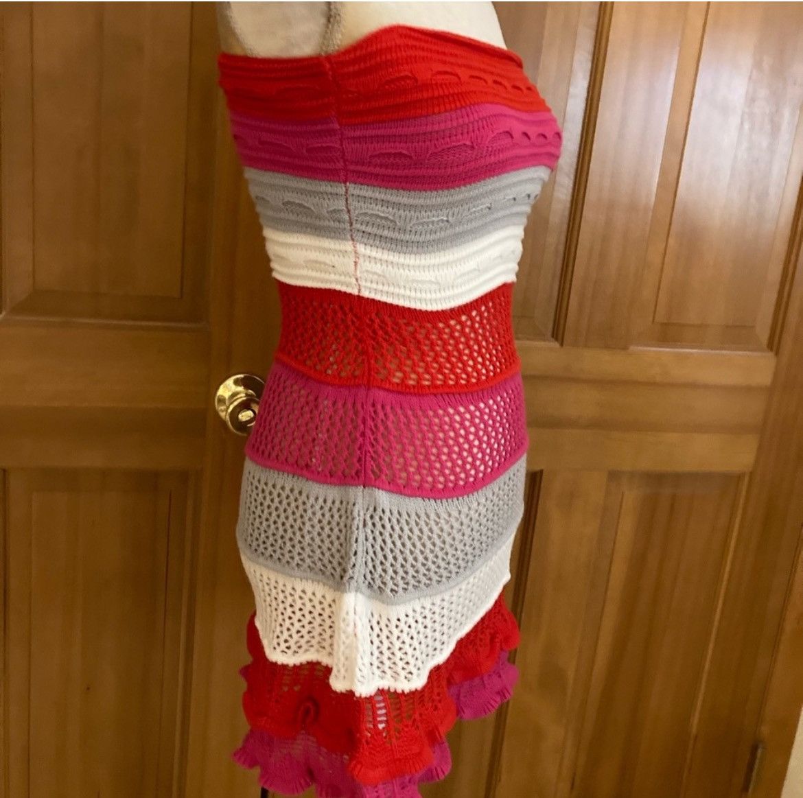 Designer × Other NWT, Lavishly Paris Women’s Crochet Beach Dress Size S / US 4 / IT 40 - 6 Thumbnail