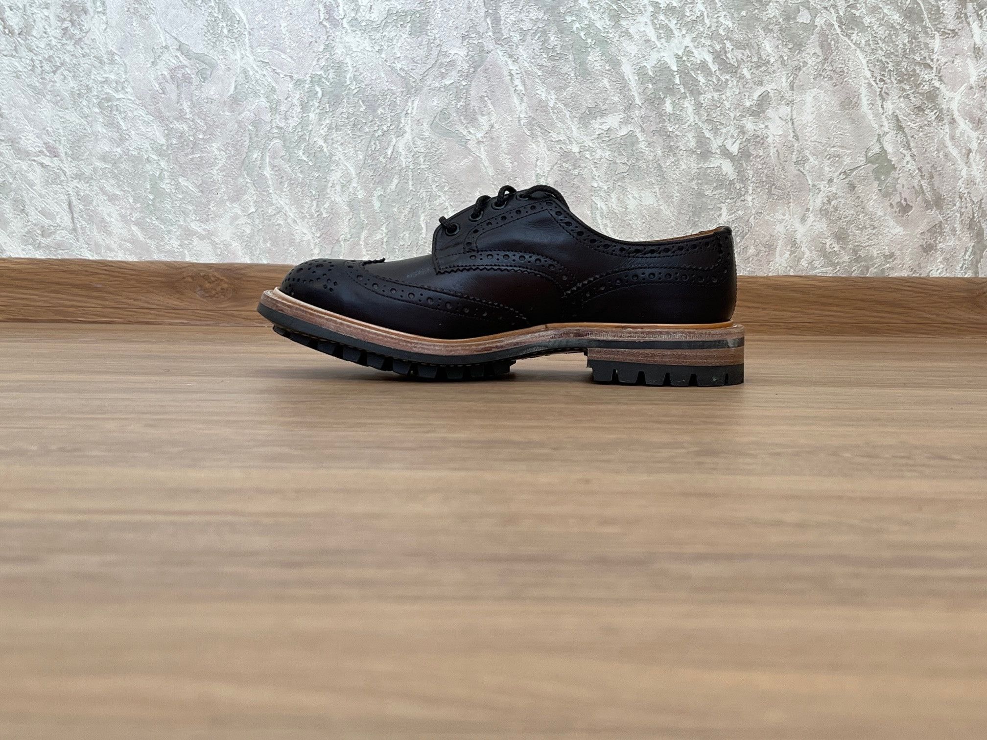 Tricker's Bourton Commando Espresso Burnished Calf Size US 8.5 / EU 41-42 - 5 Thumbnail