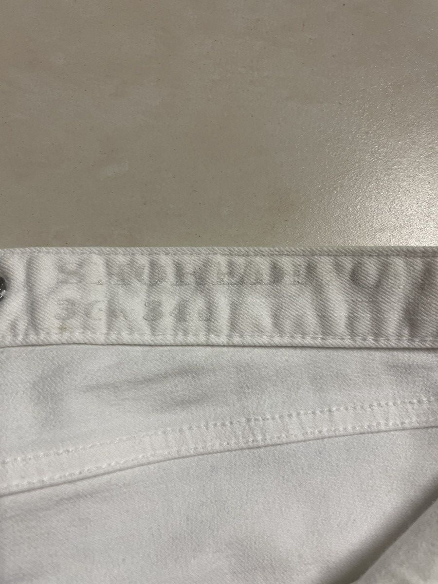 Burberry Burberry White Denim Jeans Size 34 - 7 Thumbnail
