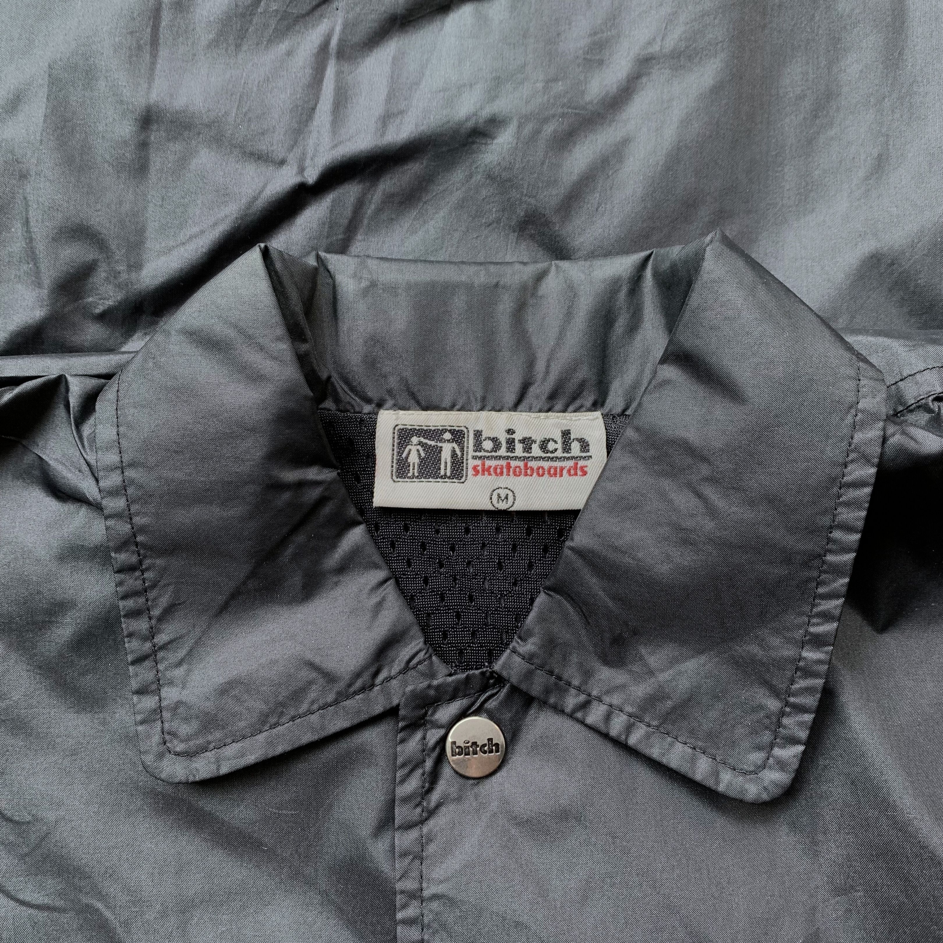 Girl Skateboards Vintage 1990s Bitch Skateboards Windbreaker Jacket Size US M / EU 48-50 / 2 - 6 Thumbnail