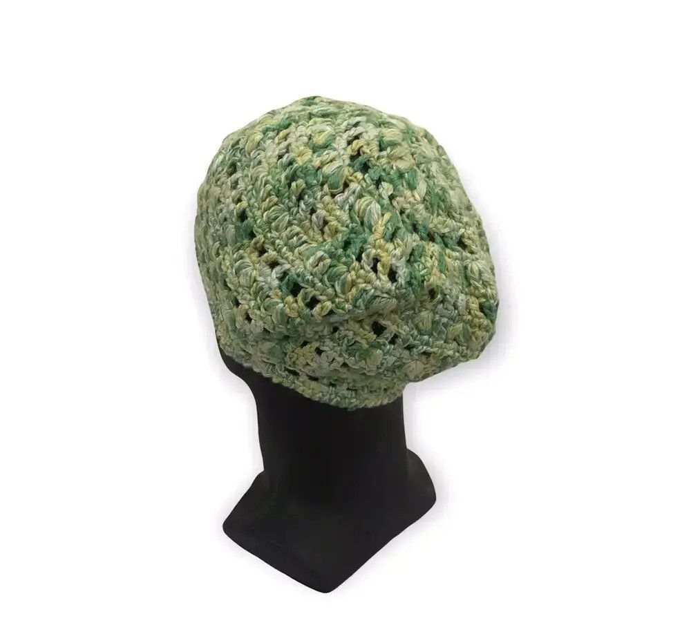 Japanese Brand Japanese Brand Crochet Knit Beanie Hat Size ONE SIZE - 3 Thumbnail