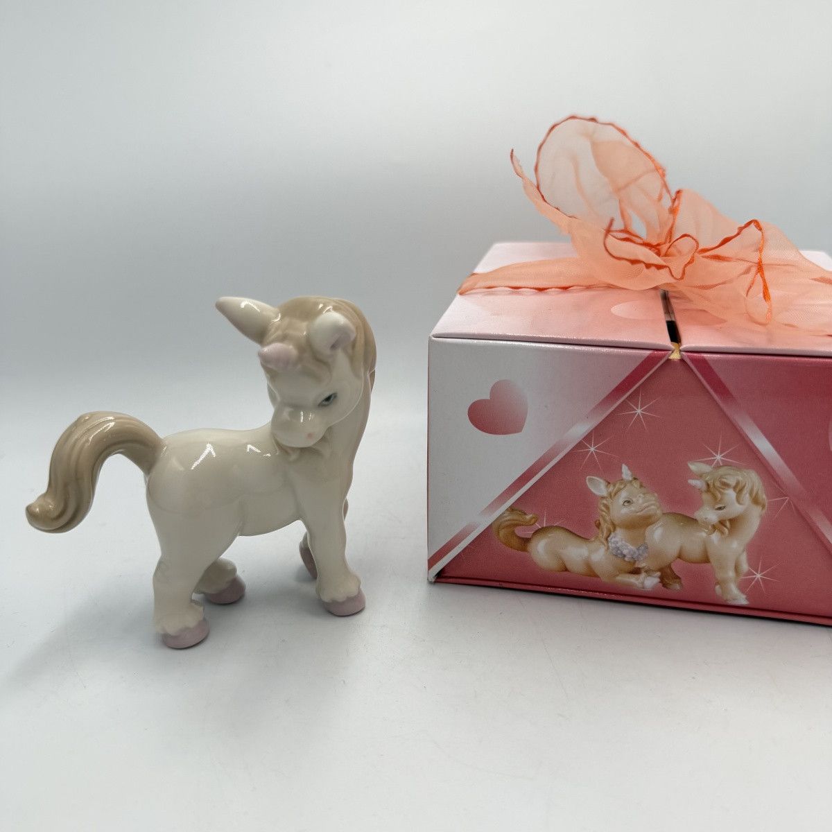 Vintage Vintage Pavone Porcelain Unicorn Figurine Italian Fantasy Size ONE SIZE - 6 Thumbnail