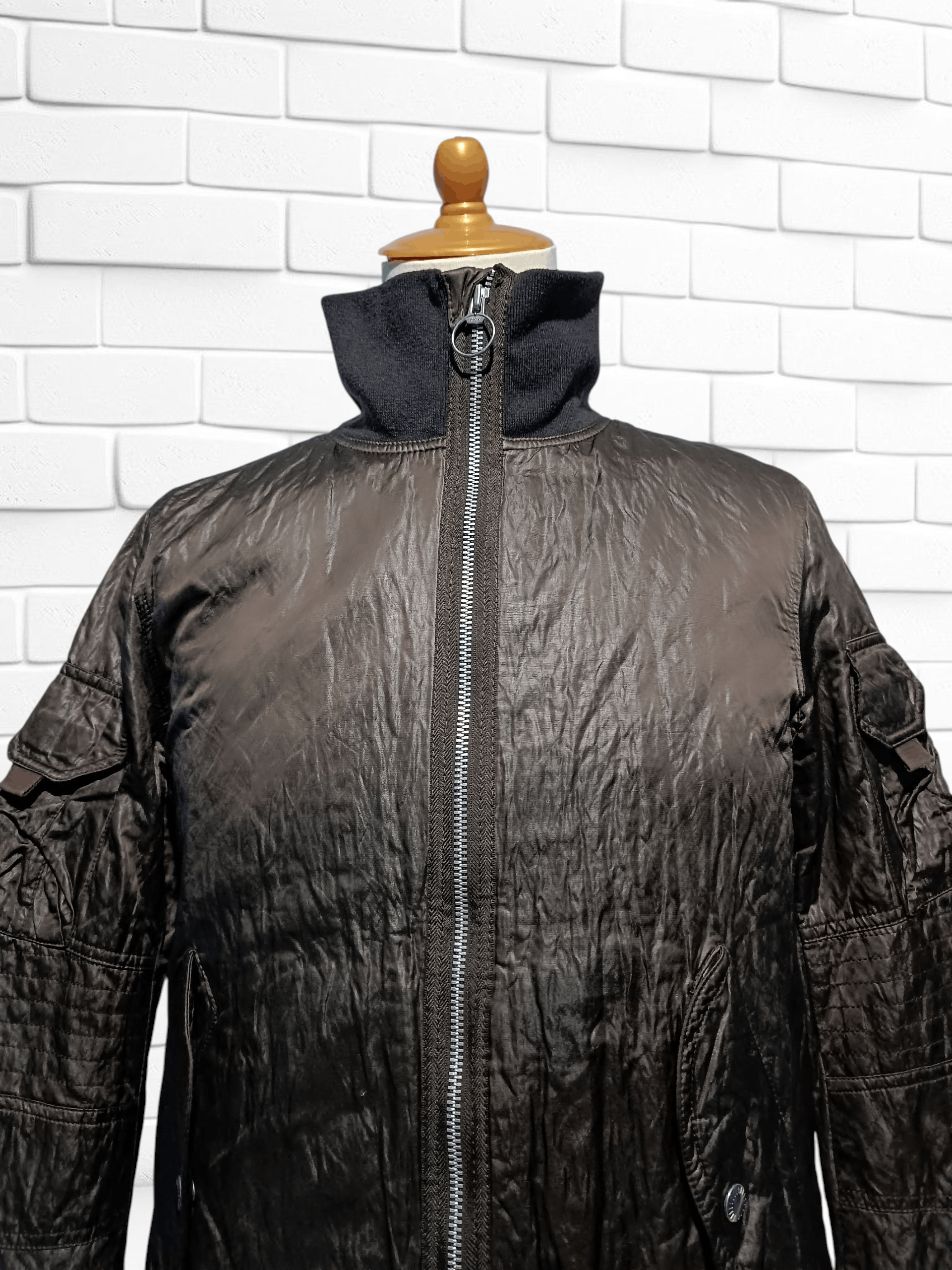 Japanese Brand Limited Edition "Man Of The Moon" Vintage Jacket Crinkle Size US M / EU 48-50 / 2 - 2 Thumbnail