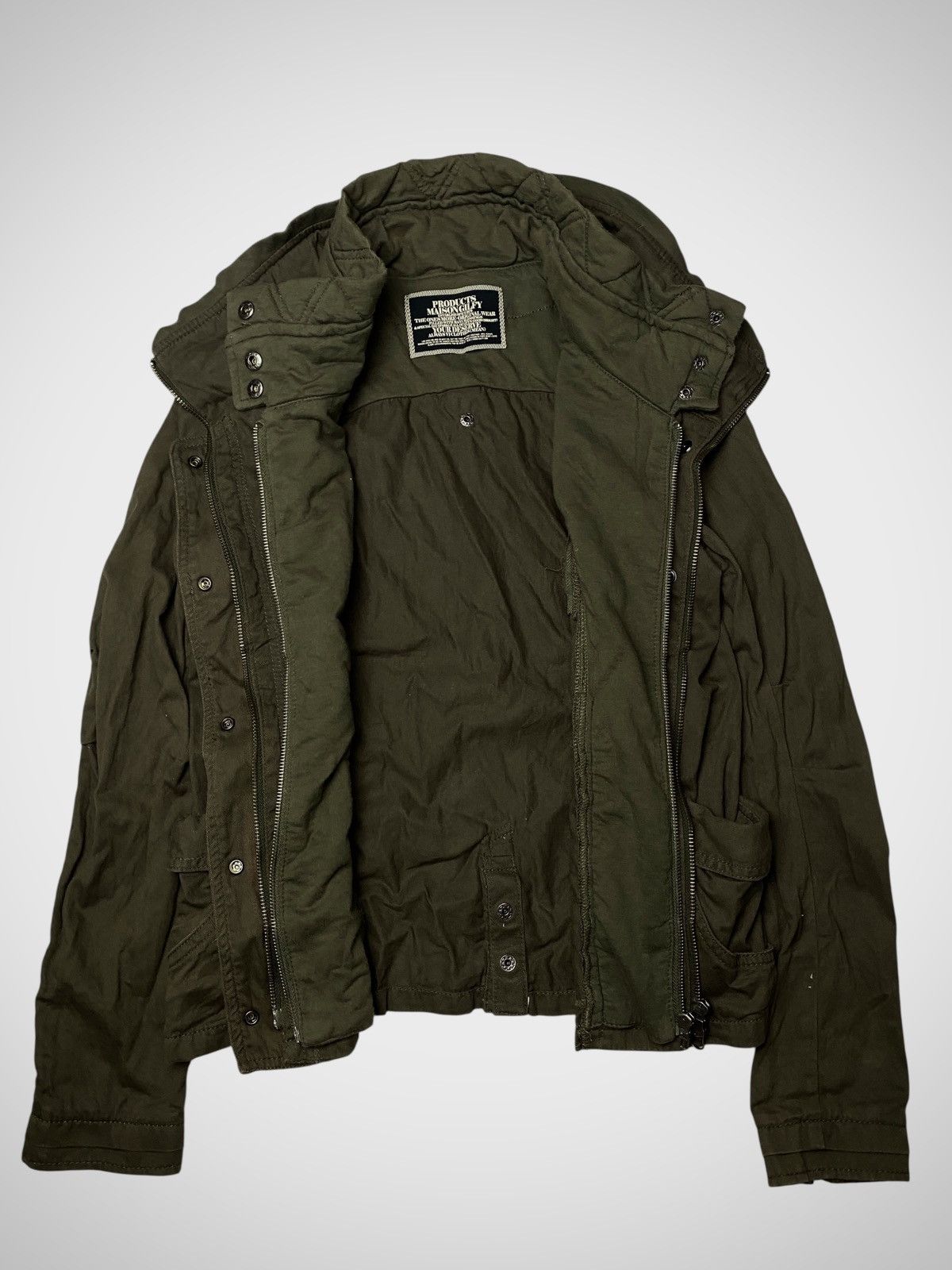 Le Grande Bleu (L.G.B.) Maison Gilfy Tactical Layered Bono Jacket Size US S / EU 44-46 / 1 - 4 Thumbnail