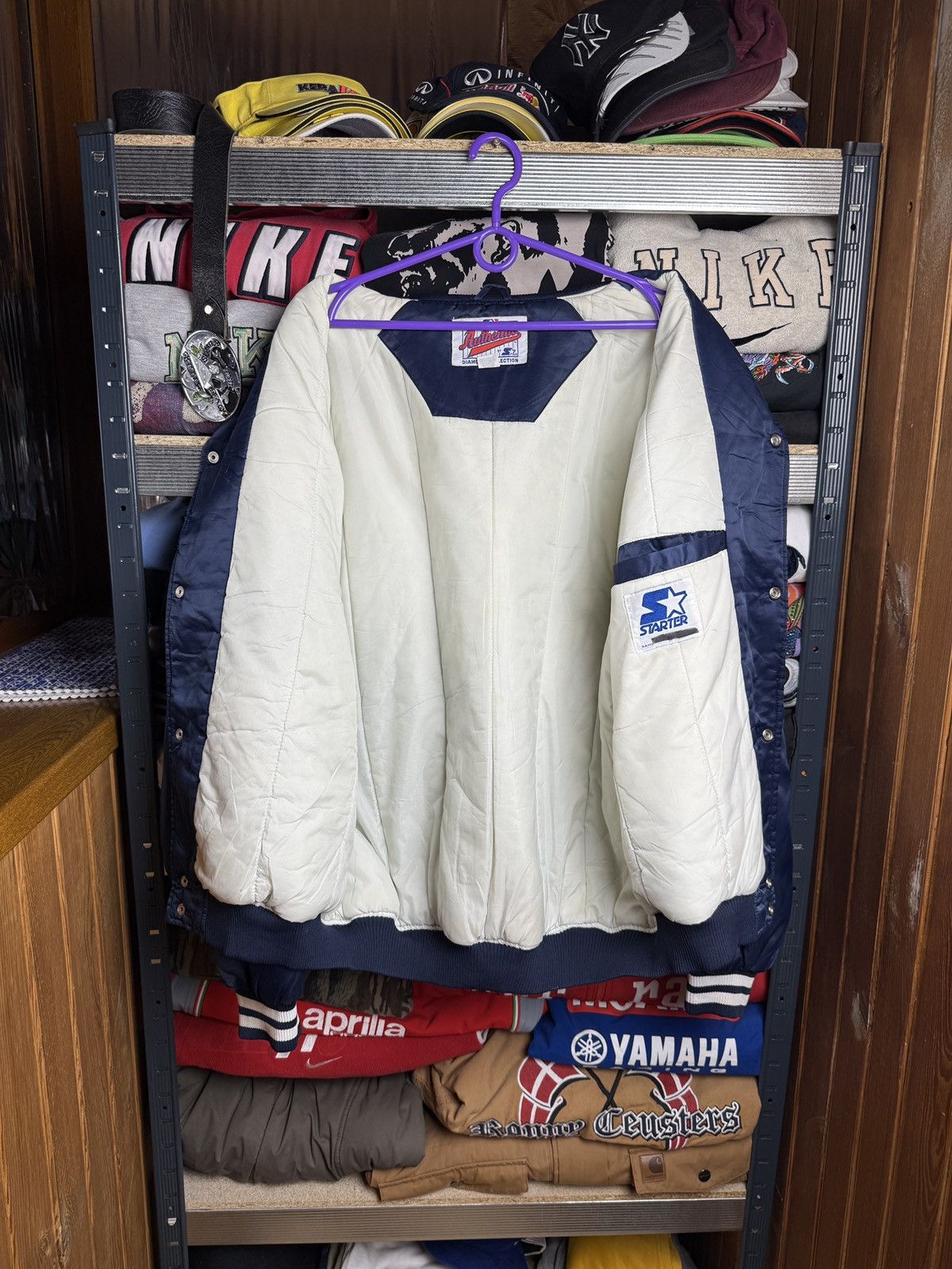 New York Yankees Vintage Majestic Varsity New York Yankees Jacket Size US XL / EU 56 / 4 - 9 Thumbnail