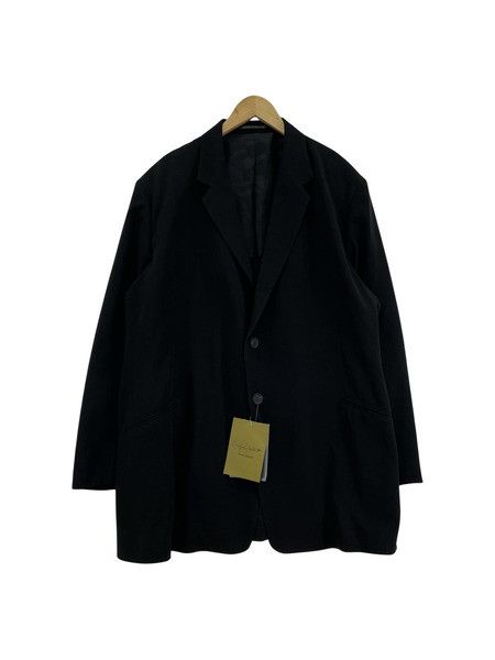 Yohji Yamamoto Yohji Yamamoto BUTTON SINGLE TUXEDOJACKET Size US L / EU 52-54 / 3 - 1 Thumbnail