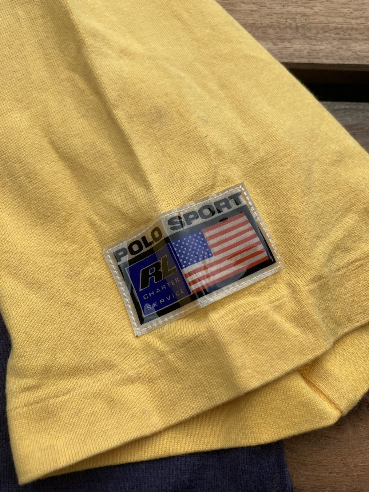 Vintage Vintage 90s Polo Sport Ralph Lauren Dual Tone Size US M / EU 48-50 / 2 - 9 Thumbnail