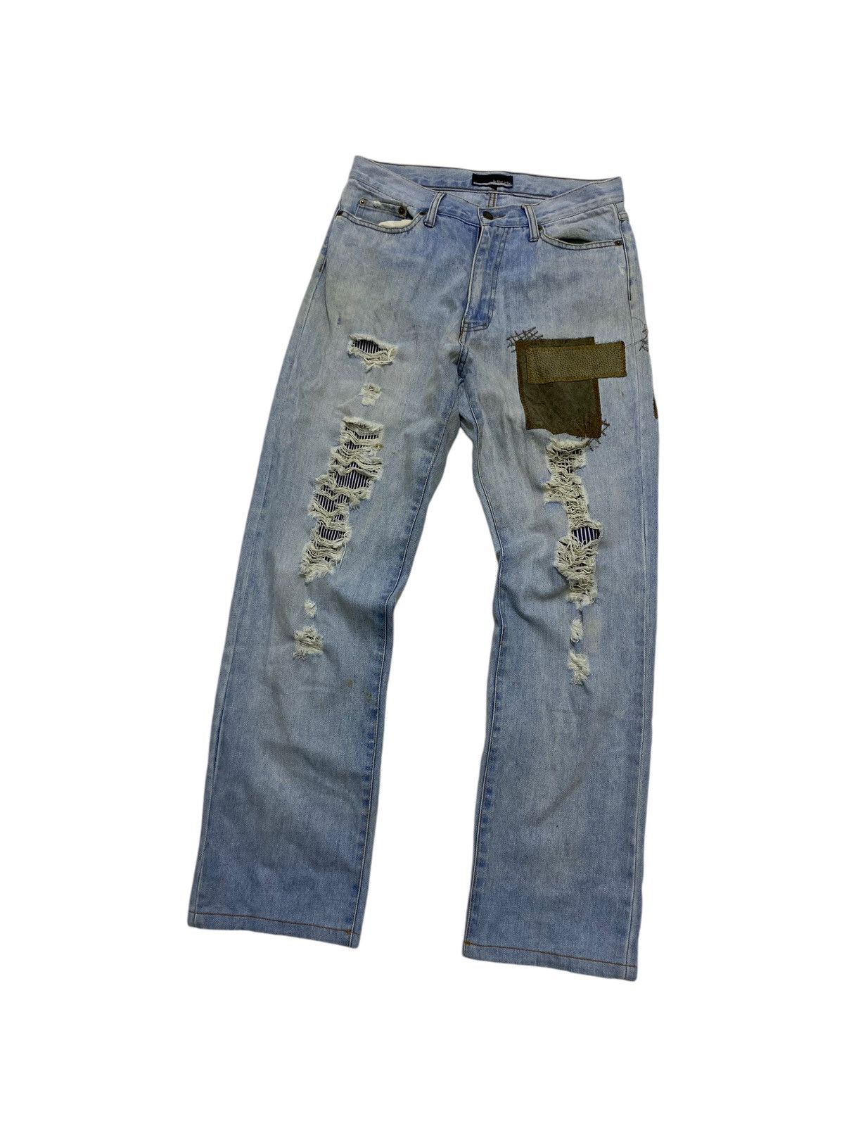 In The Attic In the attic Denim patch Work Punk Size US 30 / EU 46 - 2 Thumbnail