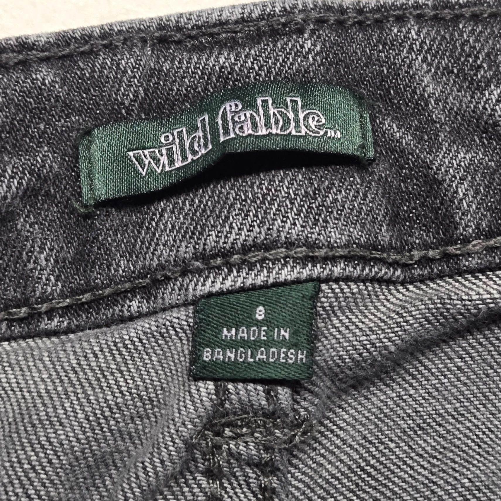 Vintage Wild Fable Jeans Black High Rise Skinny 8 Women's Distressed 5-Pocket Denim Pants Adult Regular Denim Pants Black Womens 8 Size 30" / US 8 / IT 44 - 5 Thumbnail